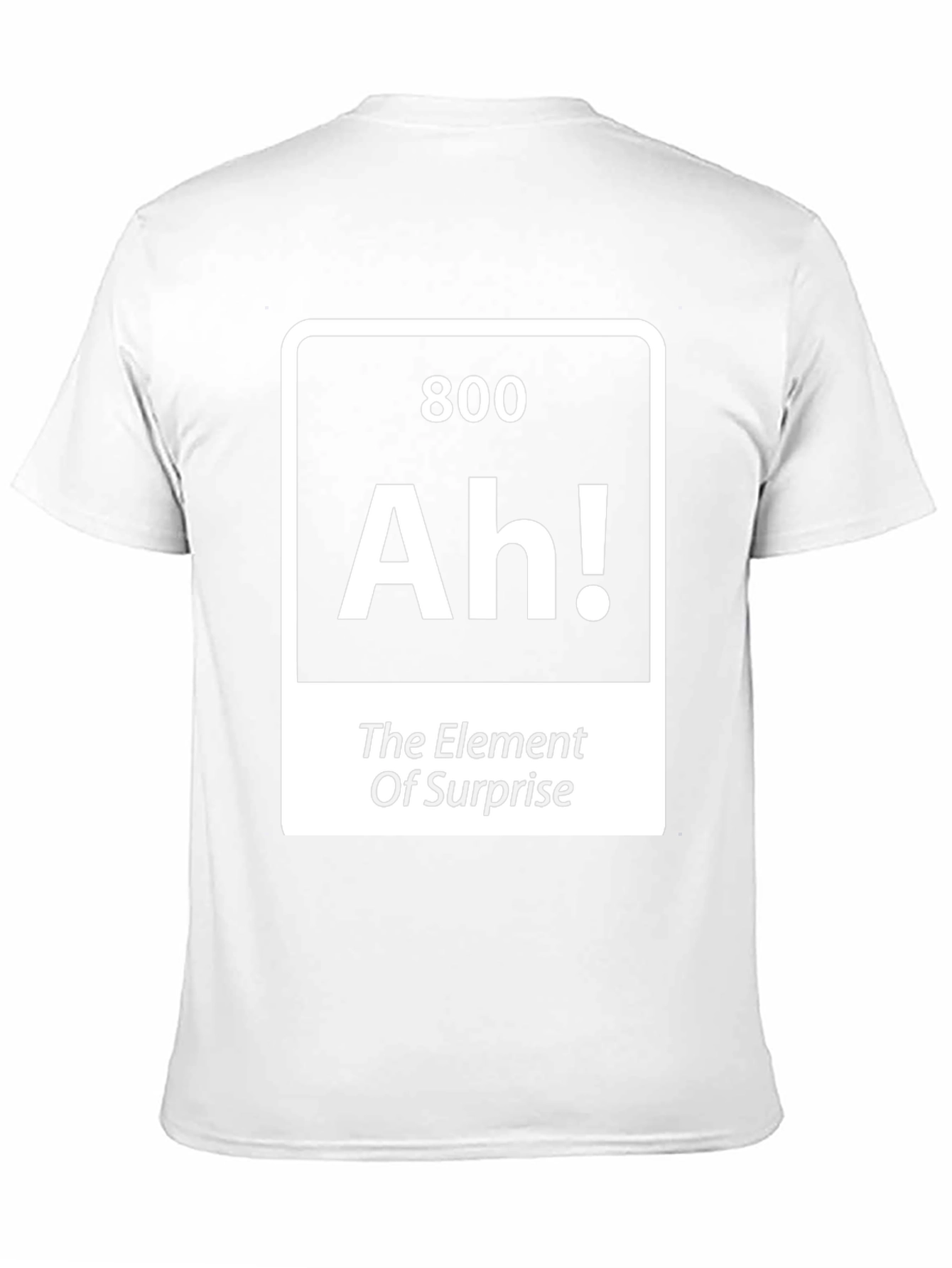 Element of Surprise Graphic Tee - Funny Science Shirt