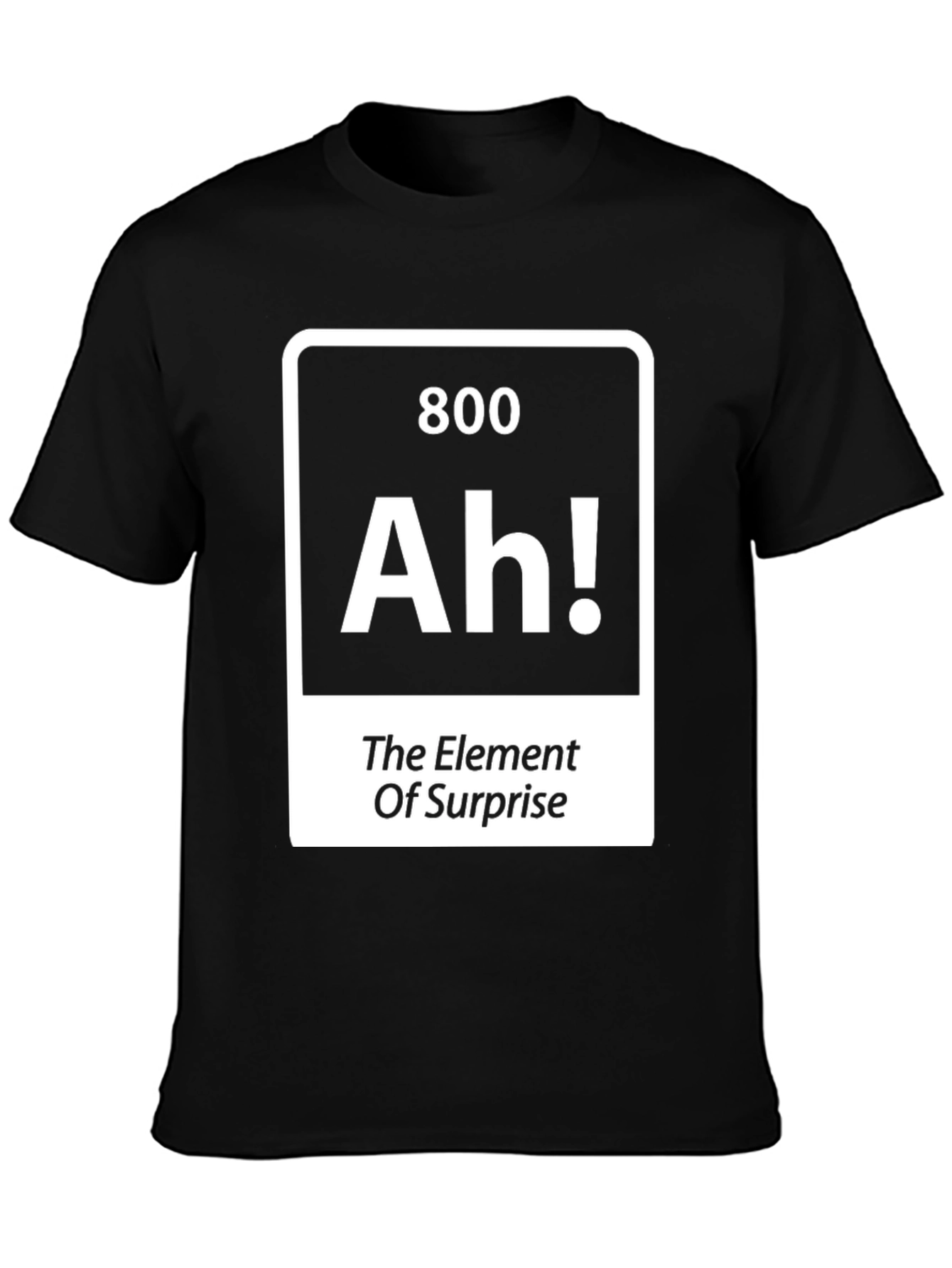 Element of Surprise Graphic Tee - Funny Science Shirt