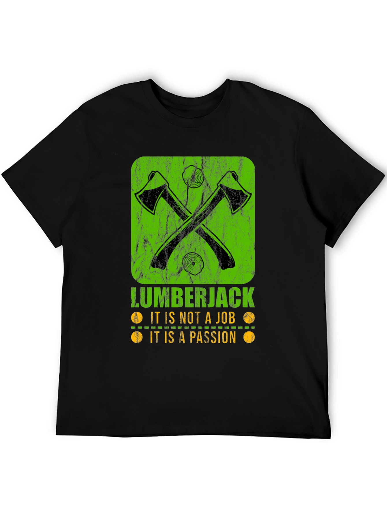 Lumberjack Passion T-Shirt - Axe Graphic Tee