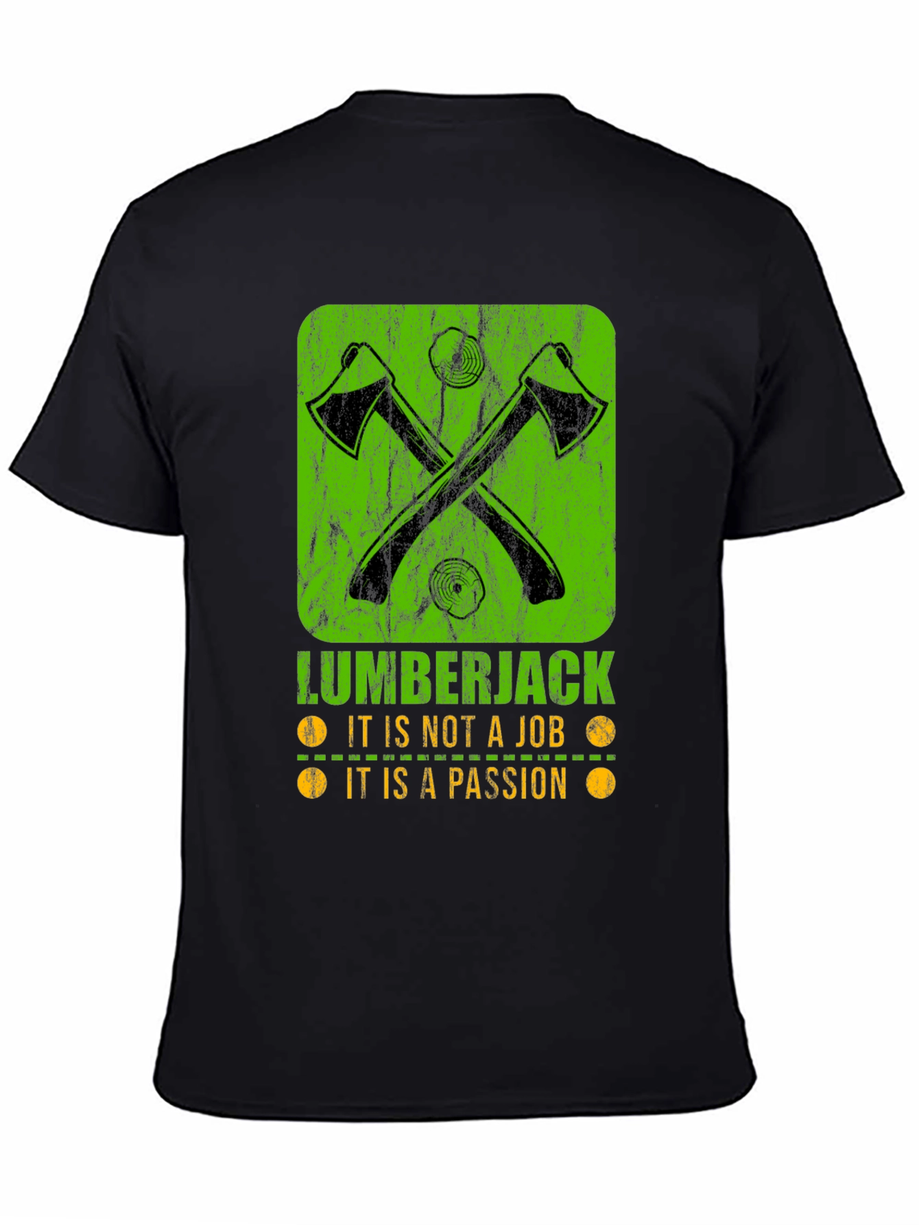 Lumberjack Passion T-Shirt - Axe Graphic Tee