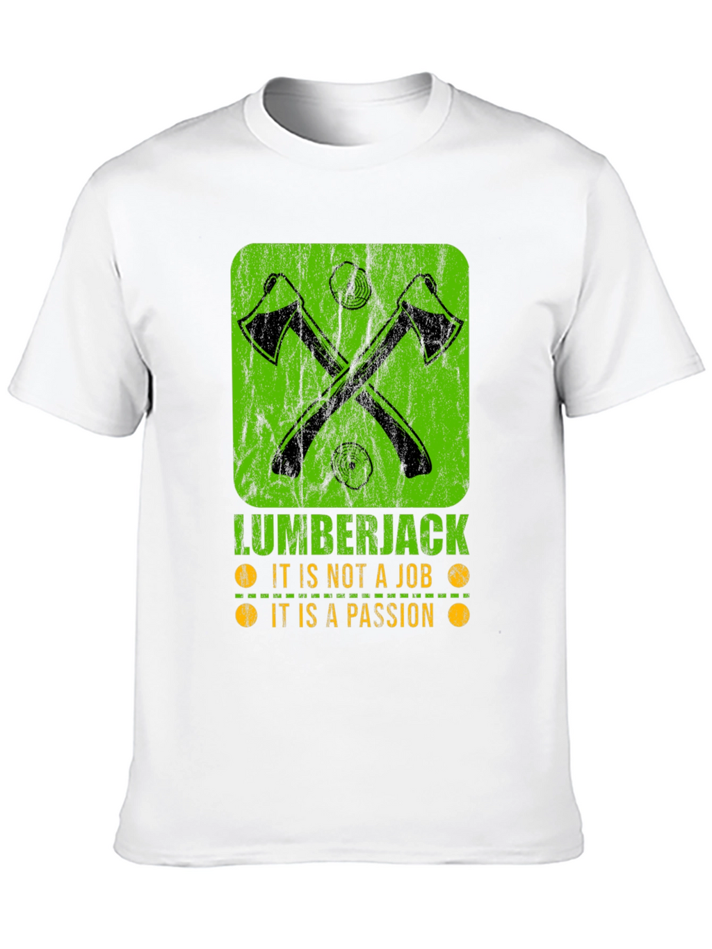 Lumberjack Passion T-Shirt - Axe Graphic Tee