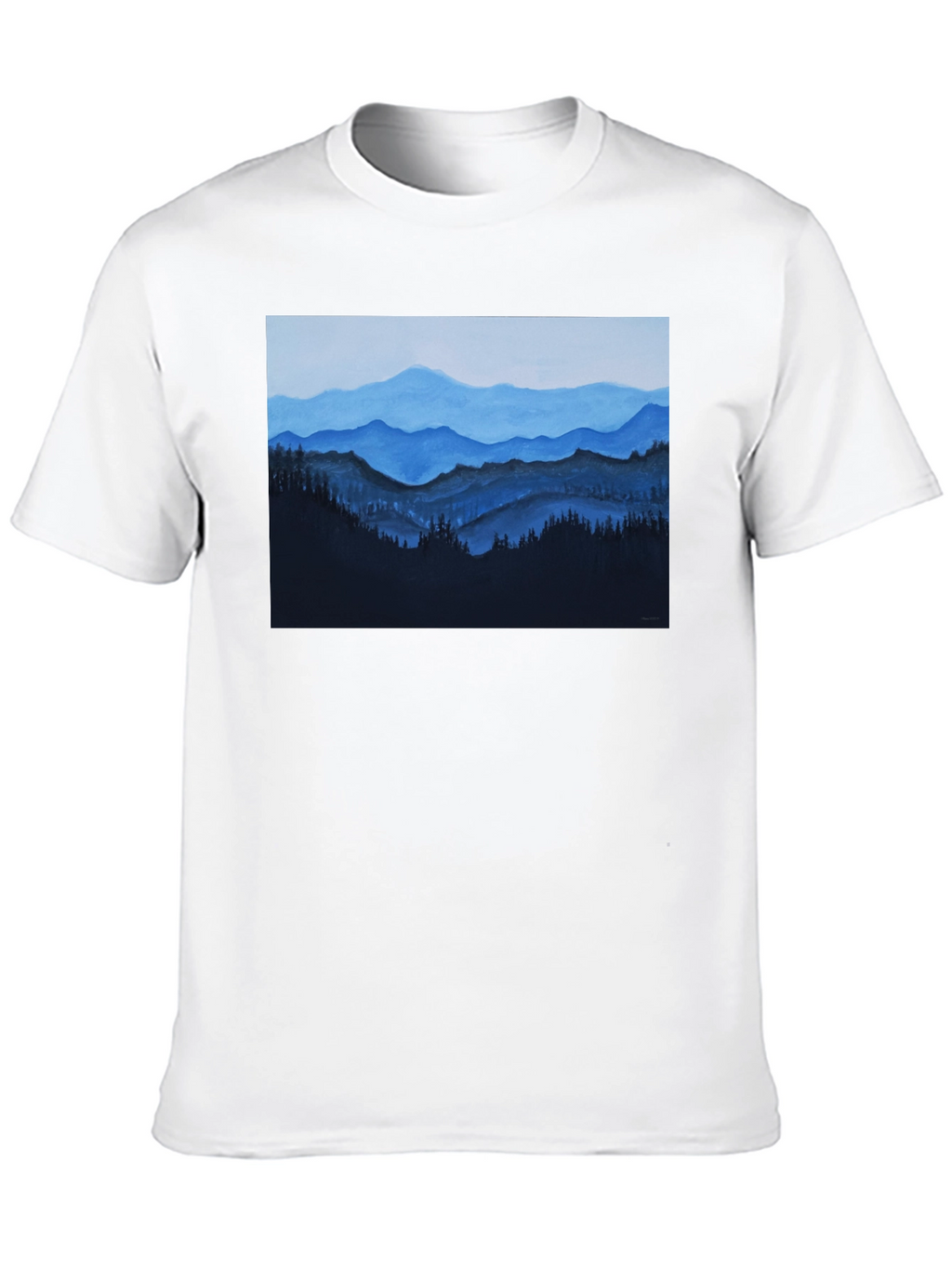 Blue Mountain Vista Graphic Tee