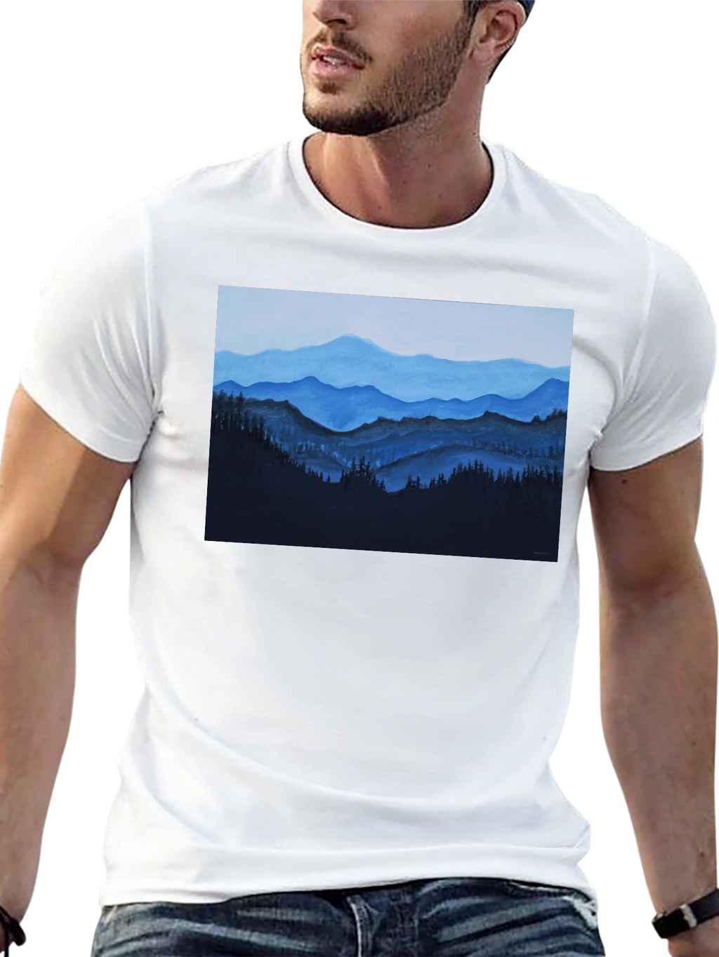 Blue Mountain Vista Graphic Tee
