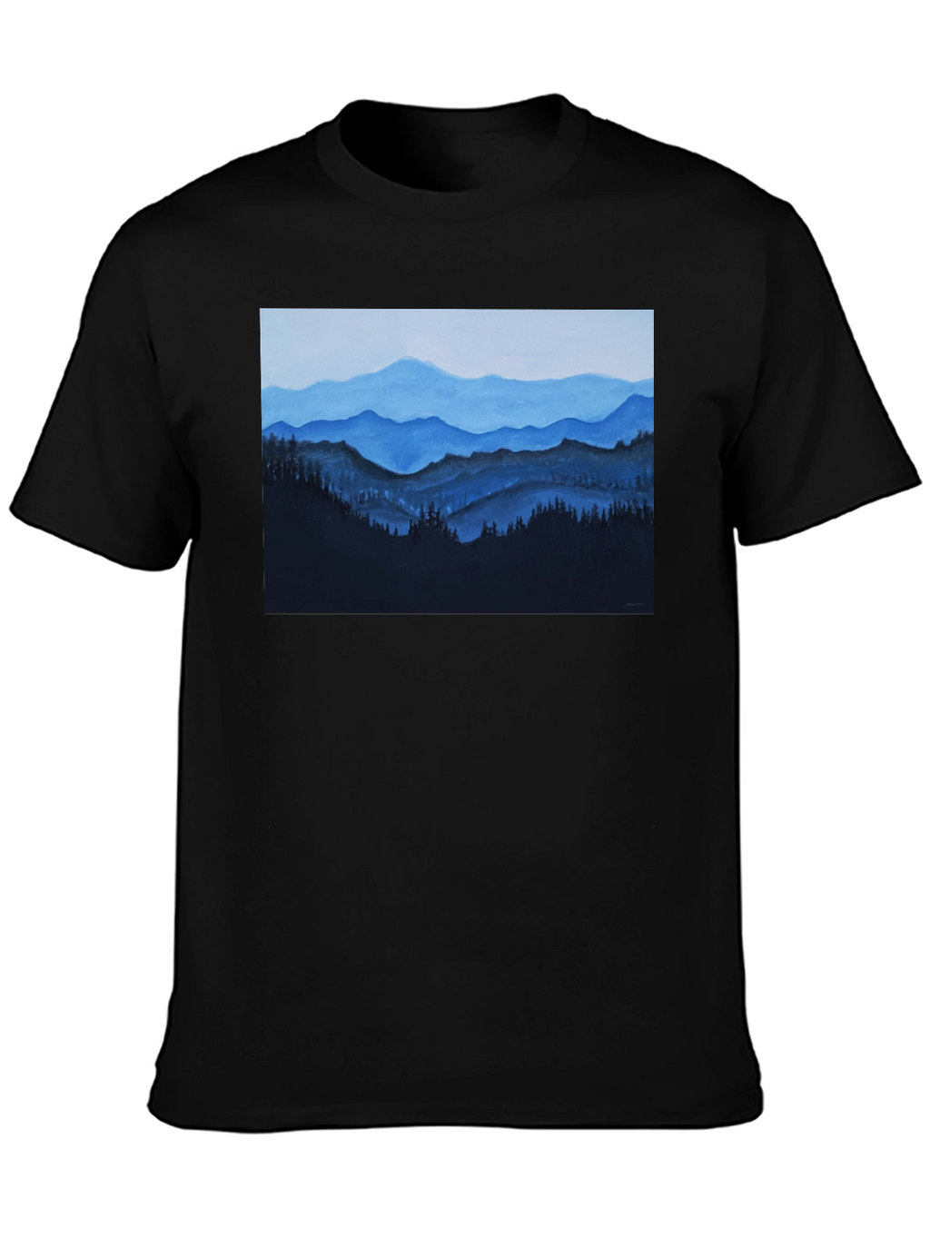 Blue Mountain Vista Graphic Tee
