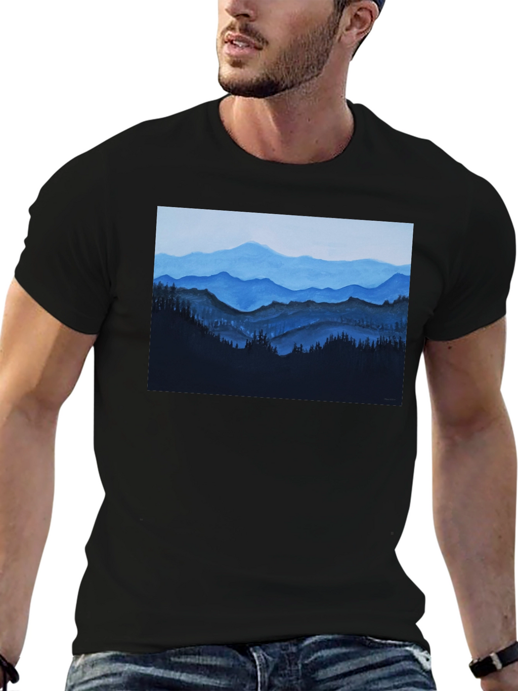 Blue Mountain Vista Graphic Tee