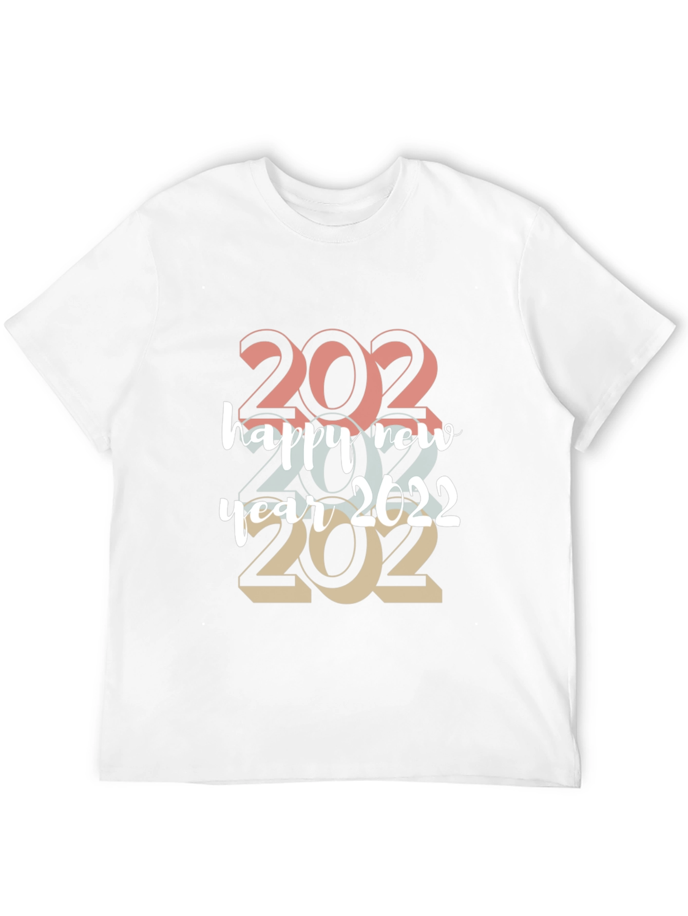 Happy New Year 2022 Graphic T-Shirt