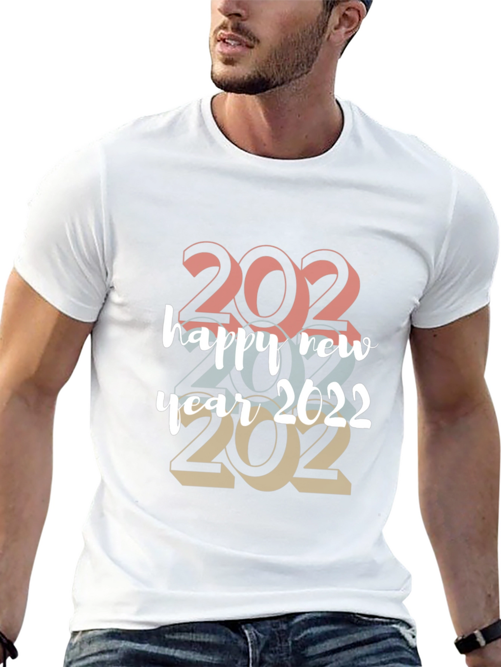Happy New Year 2022 Graphic T-Shirt