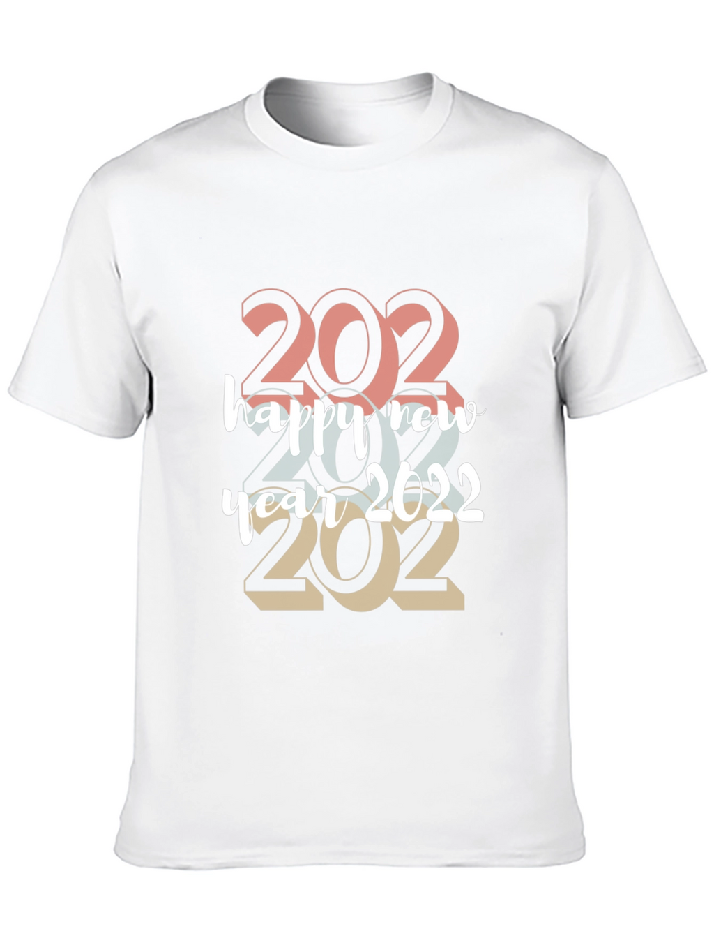 Happy New Year 2022 Graphic T-Shirt