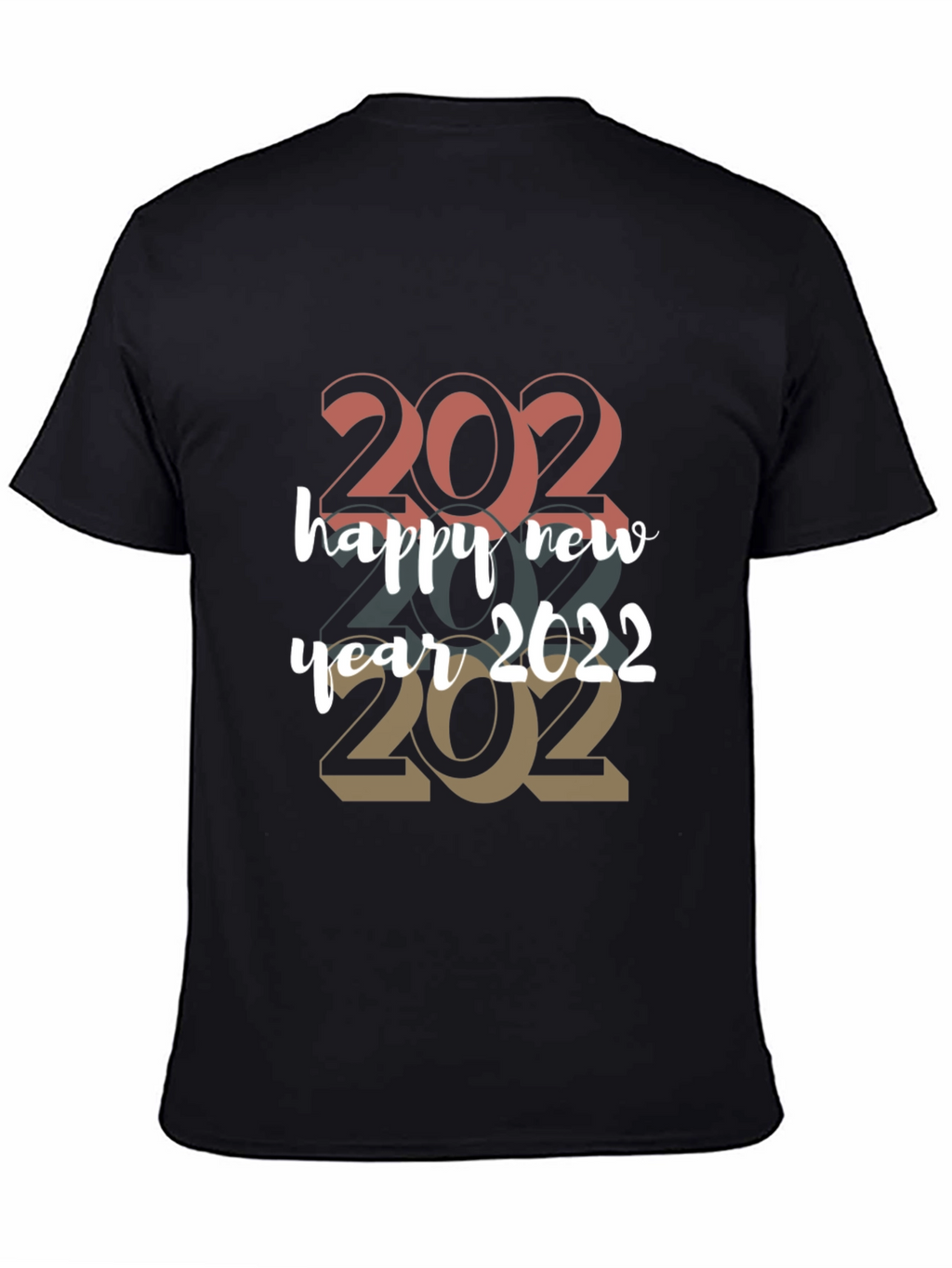 Happy New Year 2022 Graphic T-Shirt