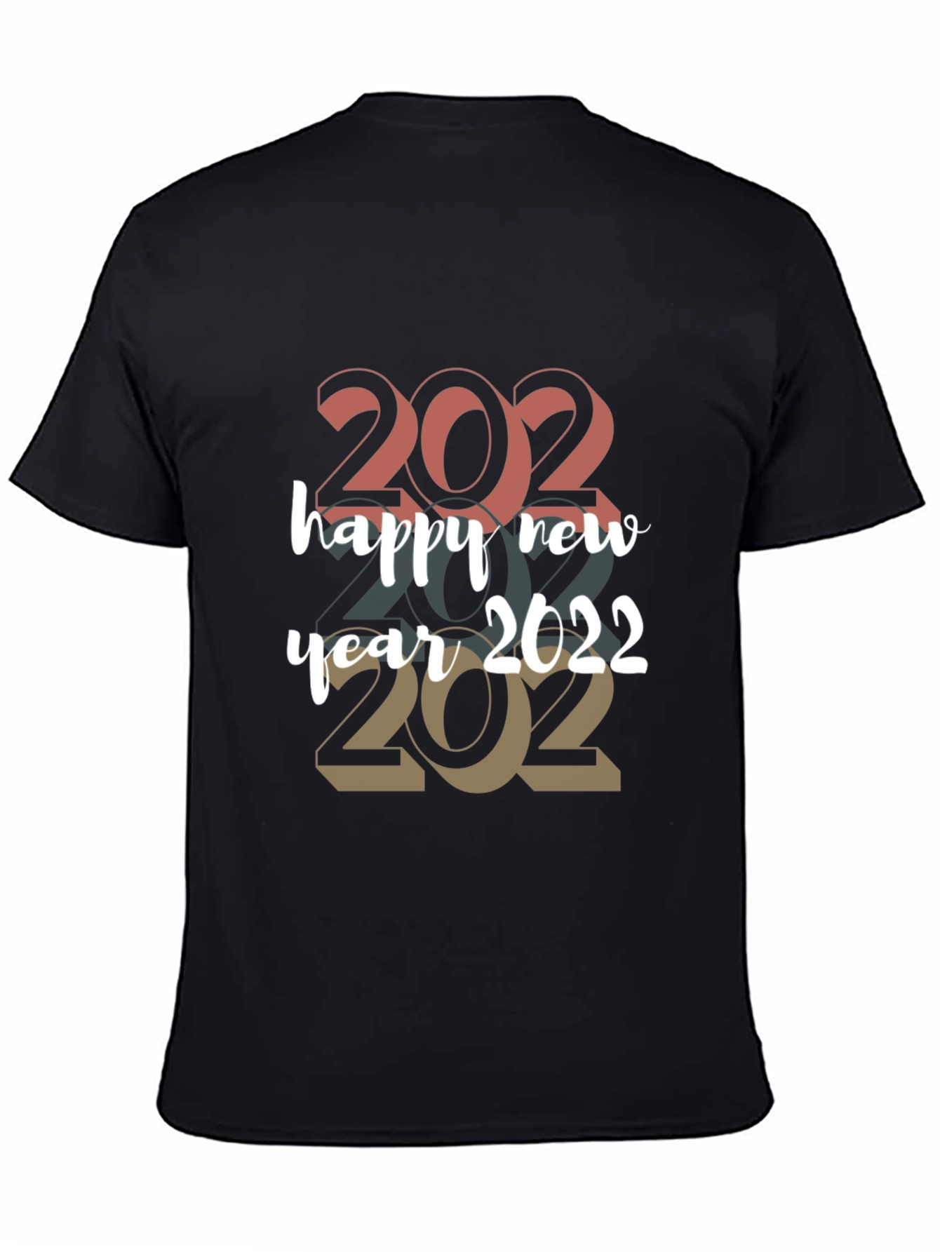 Happy New Year 2022 Graphic T-Shirt