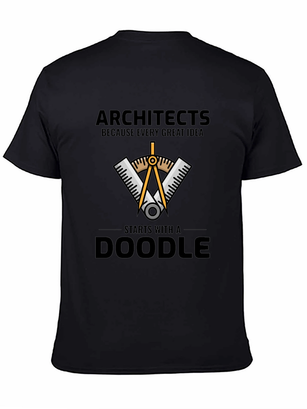 Architects Doodle Graphic T-Shirt