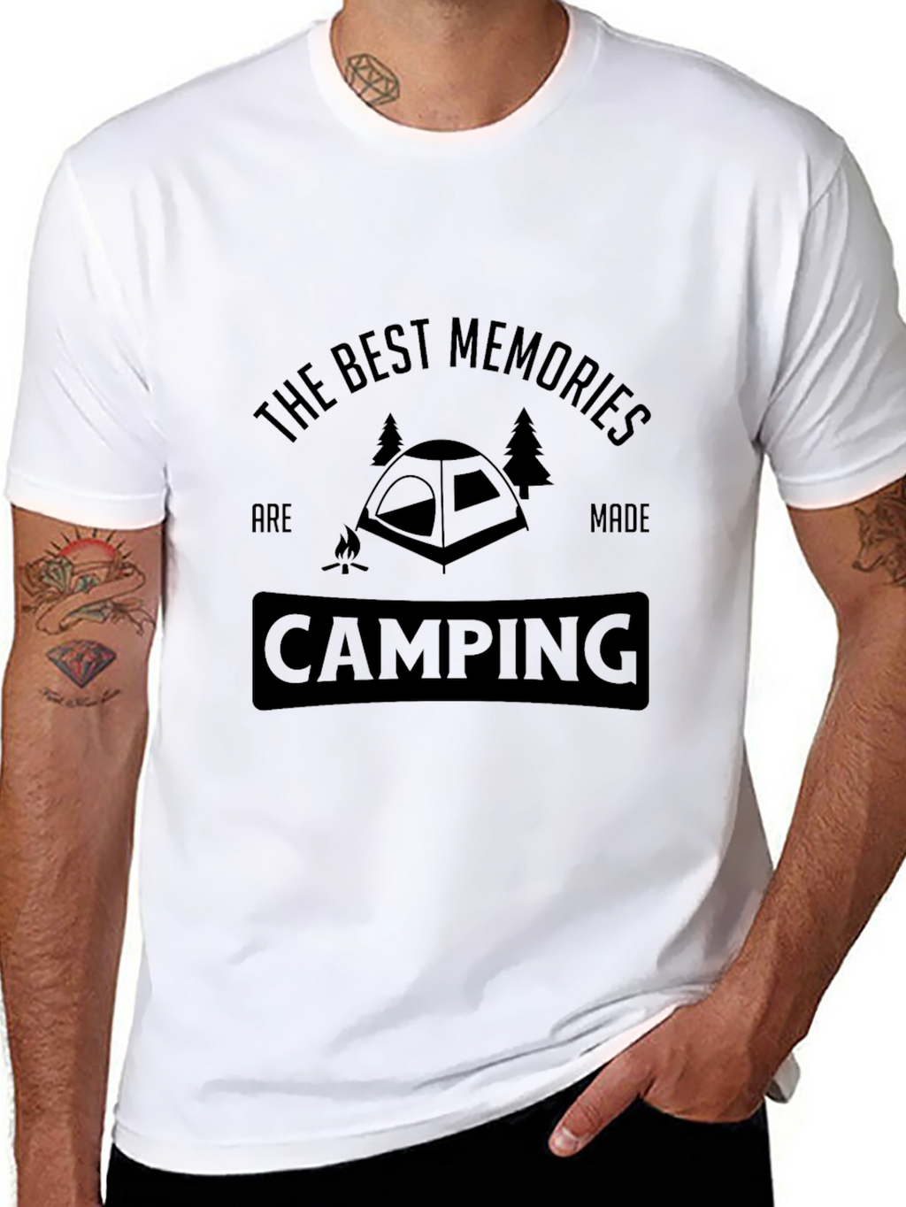 Camping Memories Graphic T-Shirt