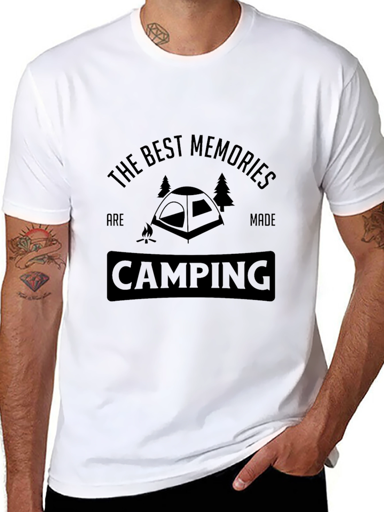 Camping Memories Graphic T-Shirt