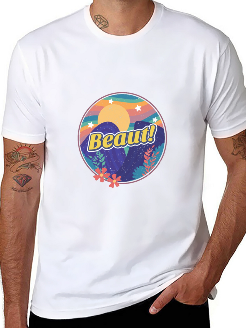 Beaut! Graphic Tee - Retro Style