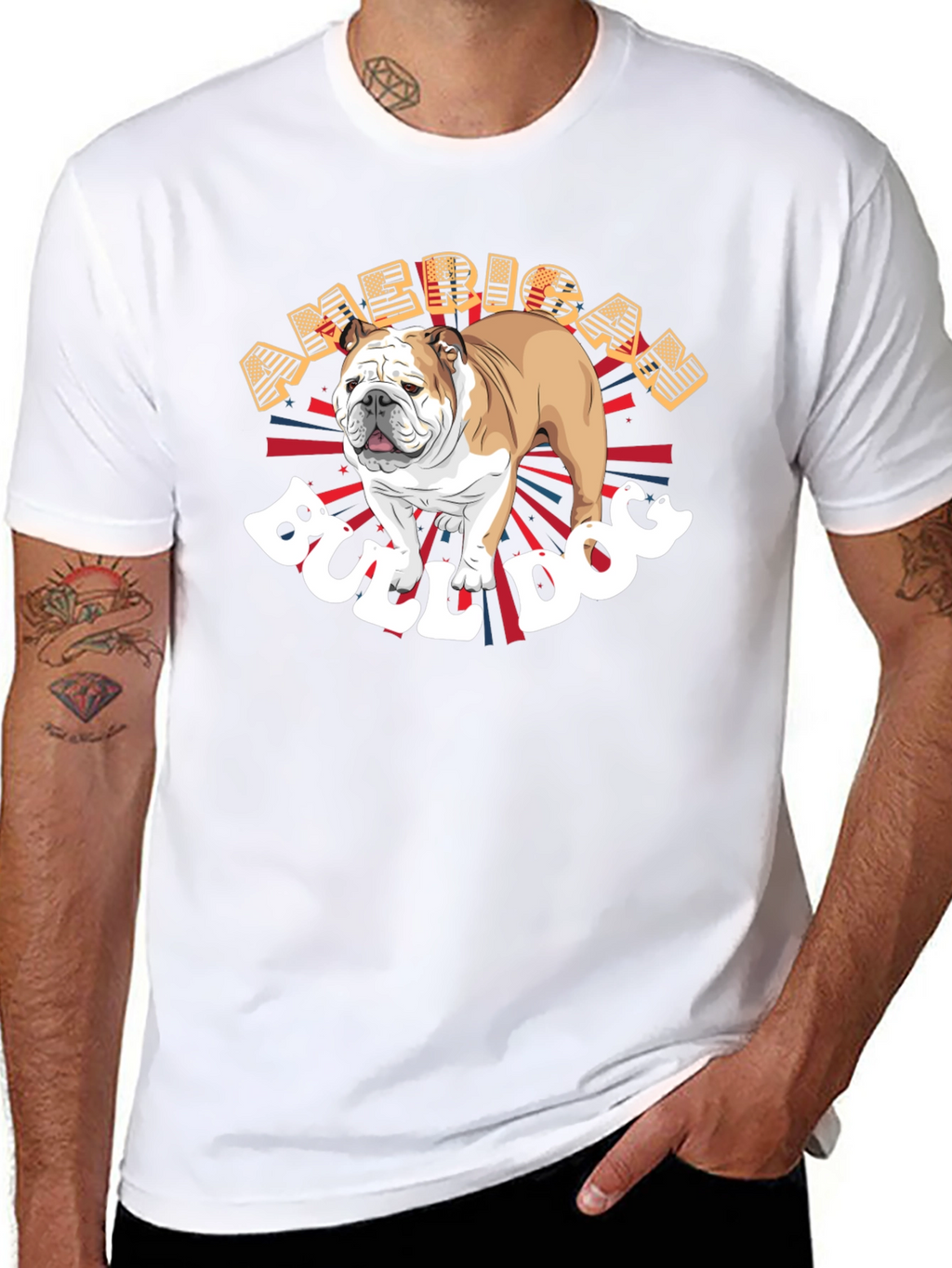 American Bulldog Graphic Tee