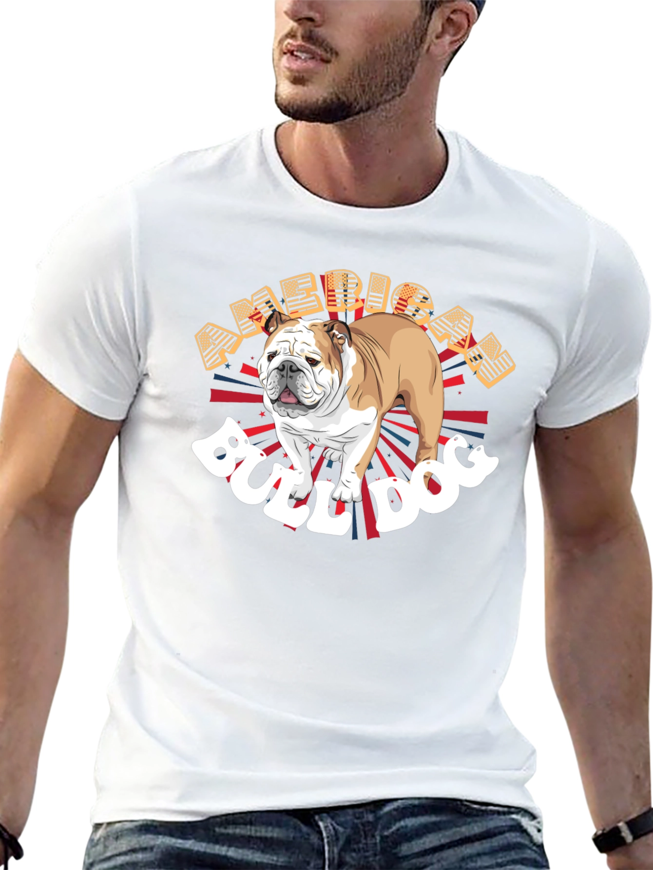 American Bulldog Graphic Tee