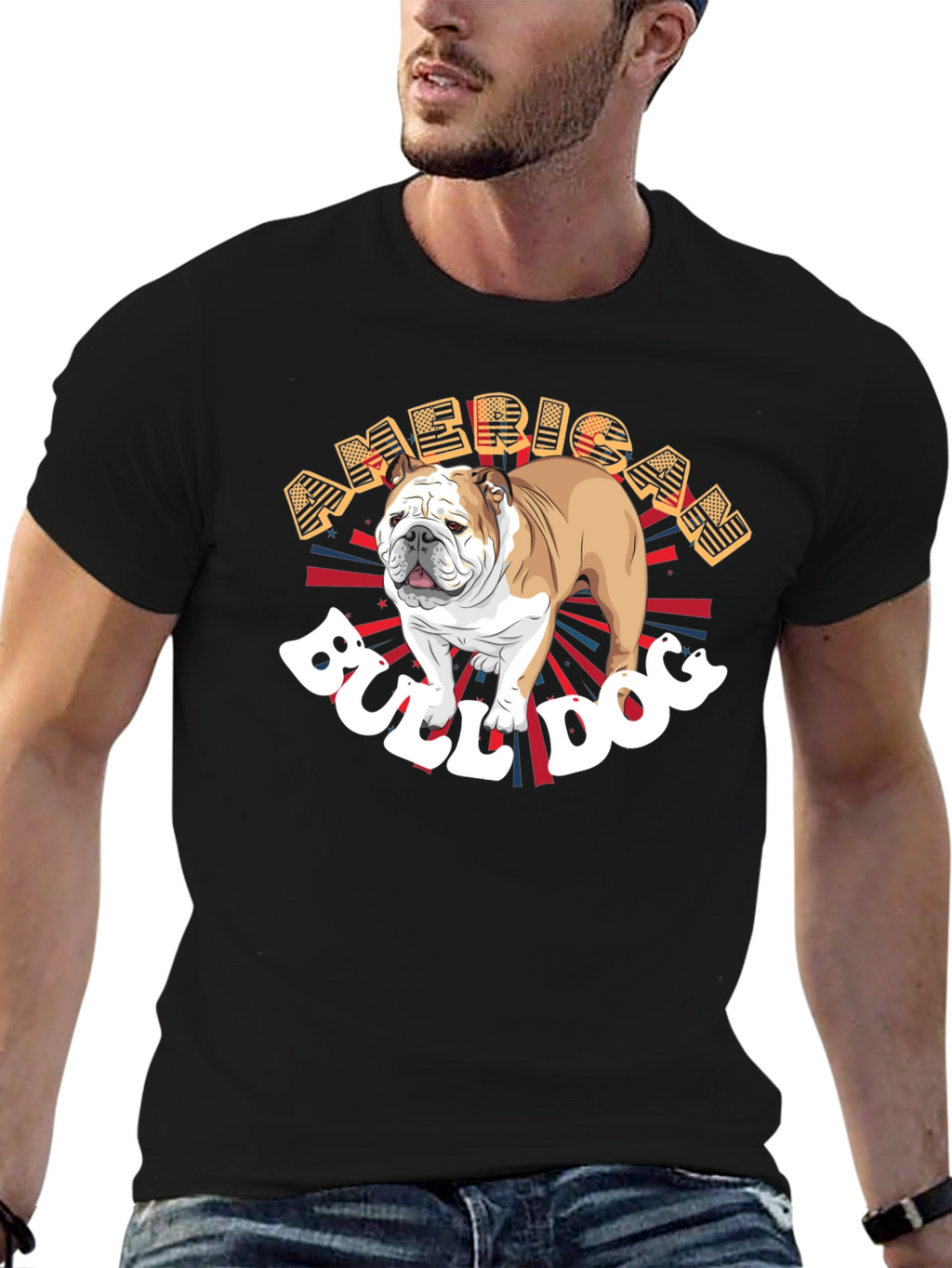 American Bulldog Graphic Tee