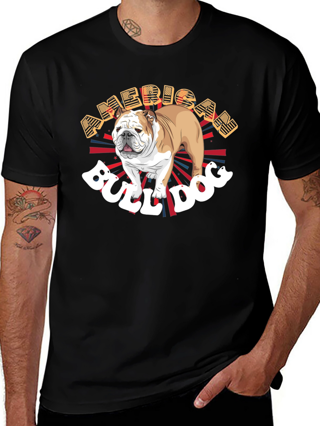 American Bulldog Graphic Tee