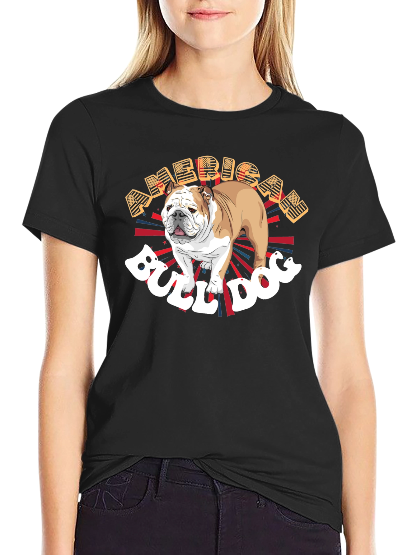 American Bulldog Graphic Tee