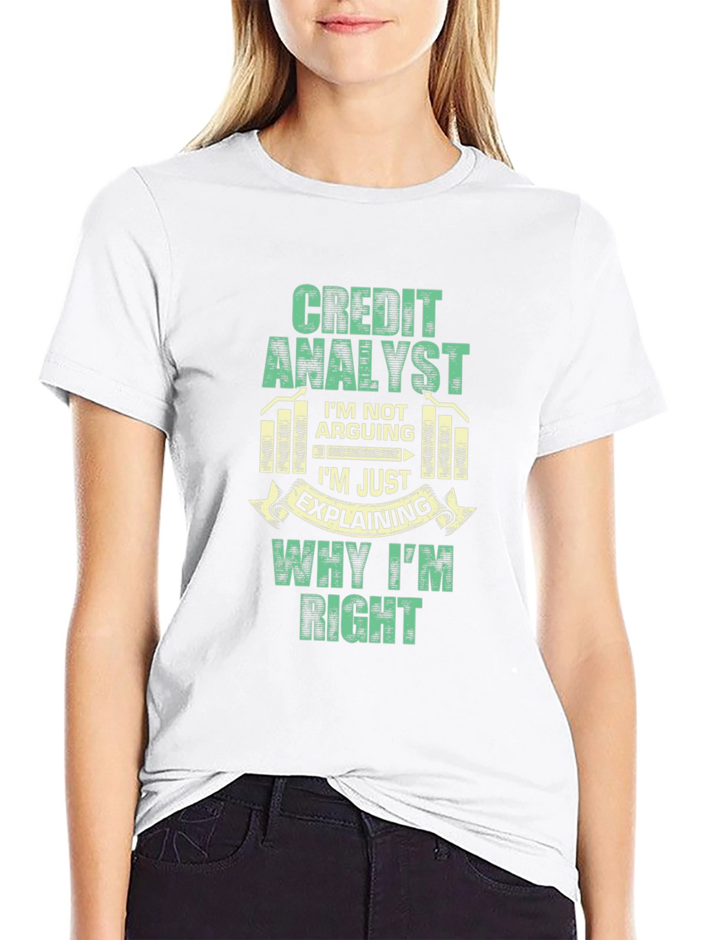 Credit Analyst Humor Graphic T-Shirt