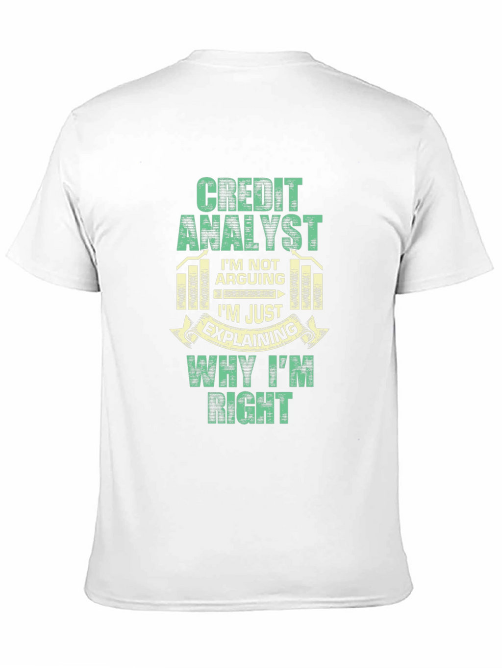 Credit Analyst Humor Graphic T-Shirt