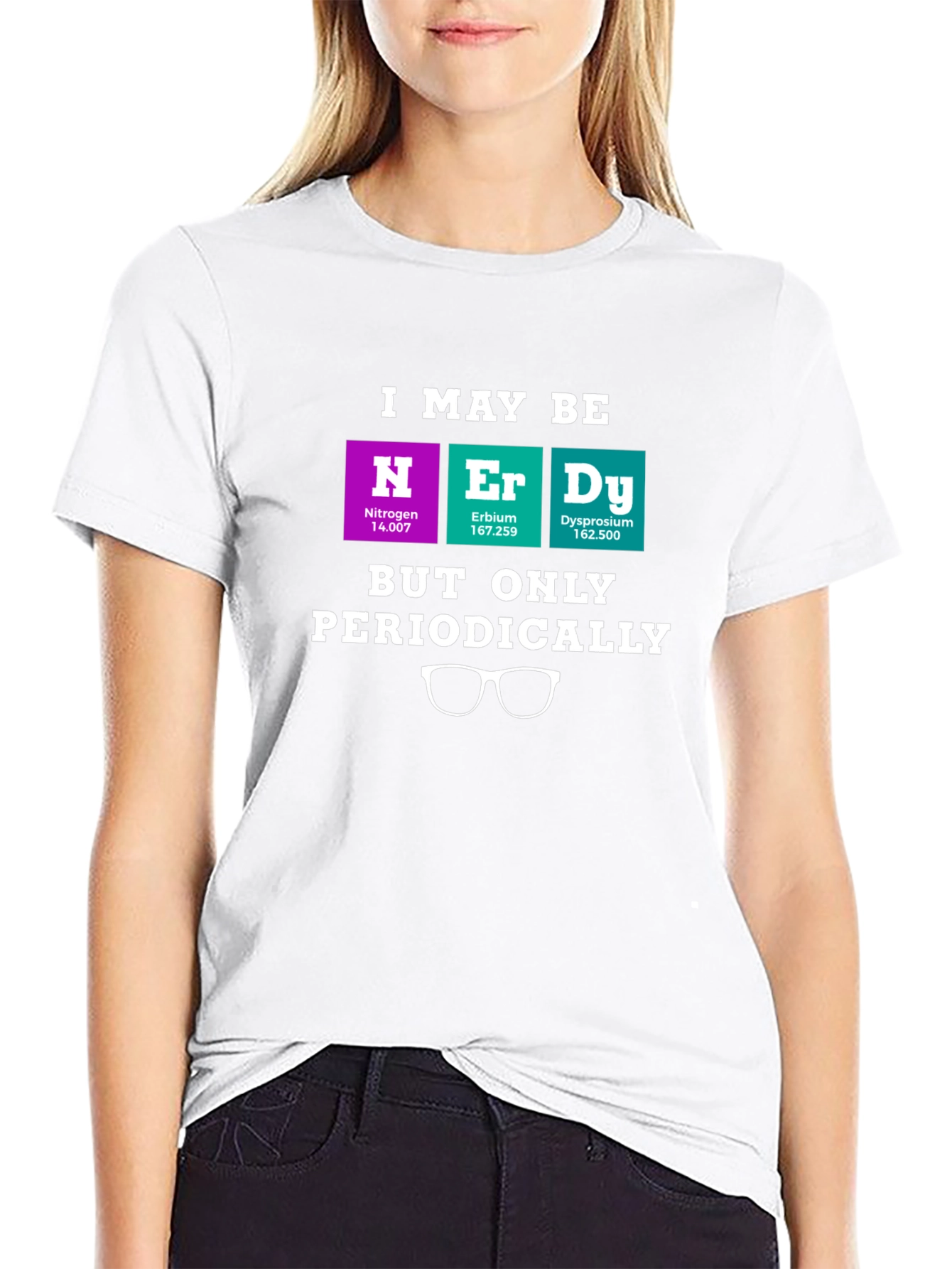 Nerdy Periodic Table T-Shirt - Science Humor Tee