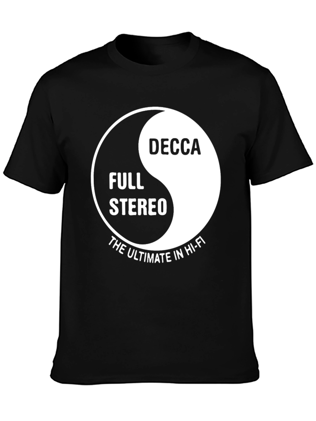 Decca Full Stereo T-Shirt - The Ultimate in Hi-Fi