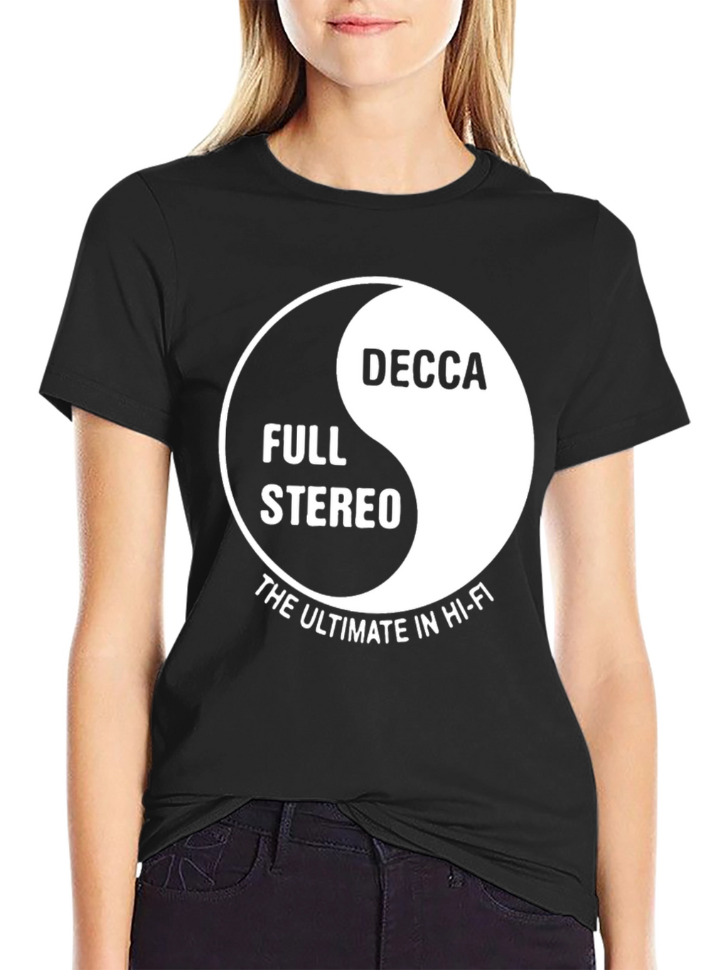 Decca Full Stereo T-Shirt - The Ultimate in Hi-Fi