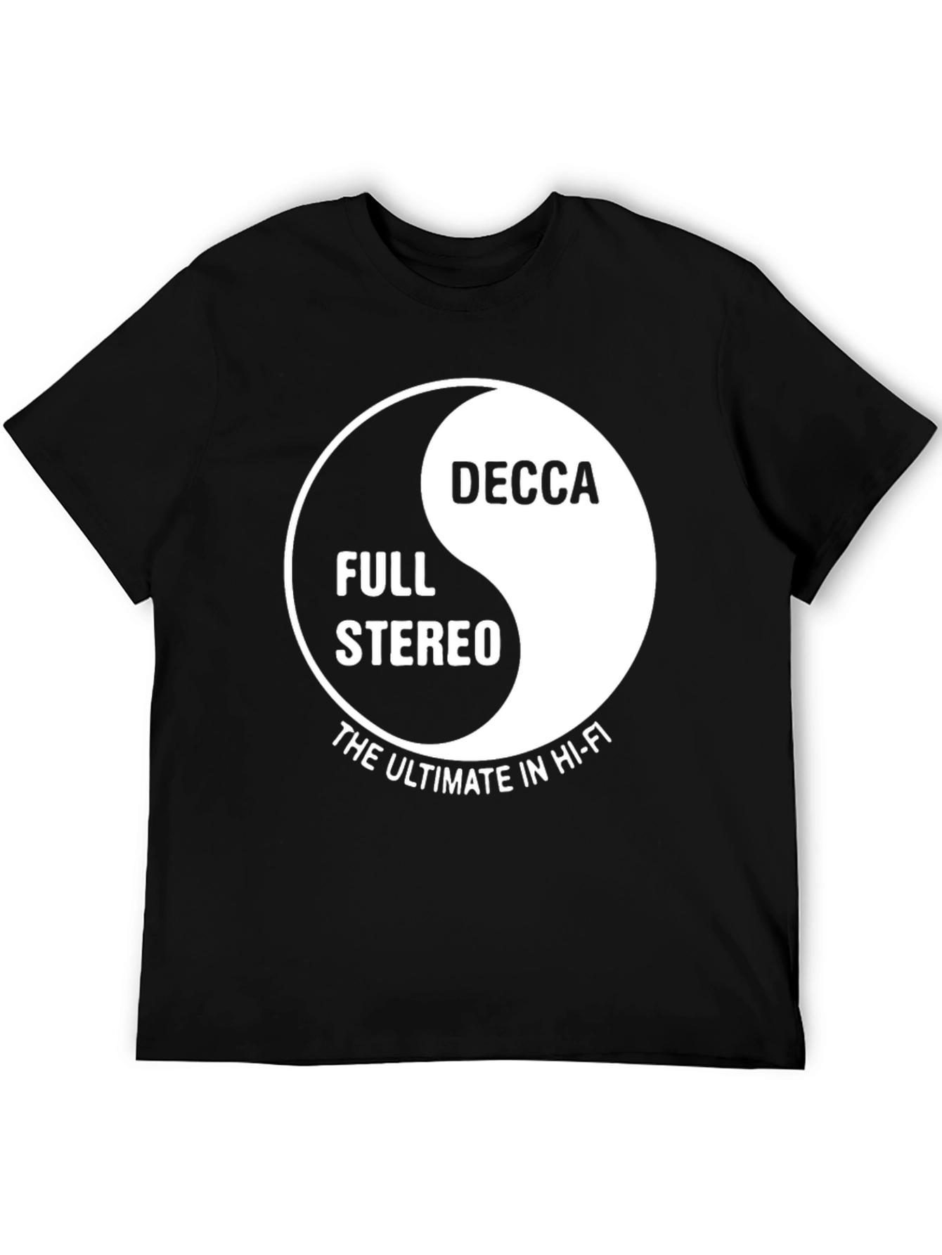 Decca Full Stereo T-Shirt - The Ultimate in Hi-Fi