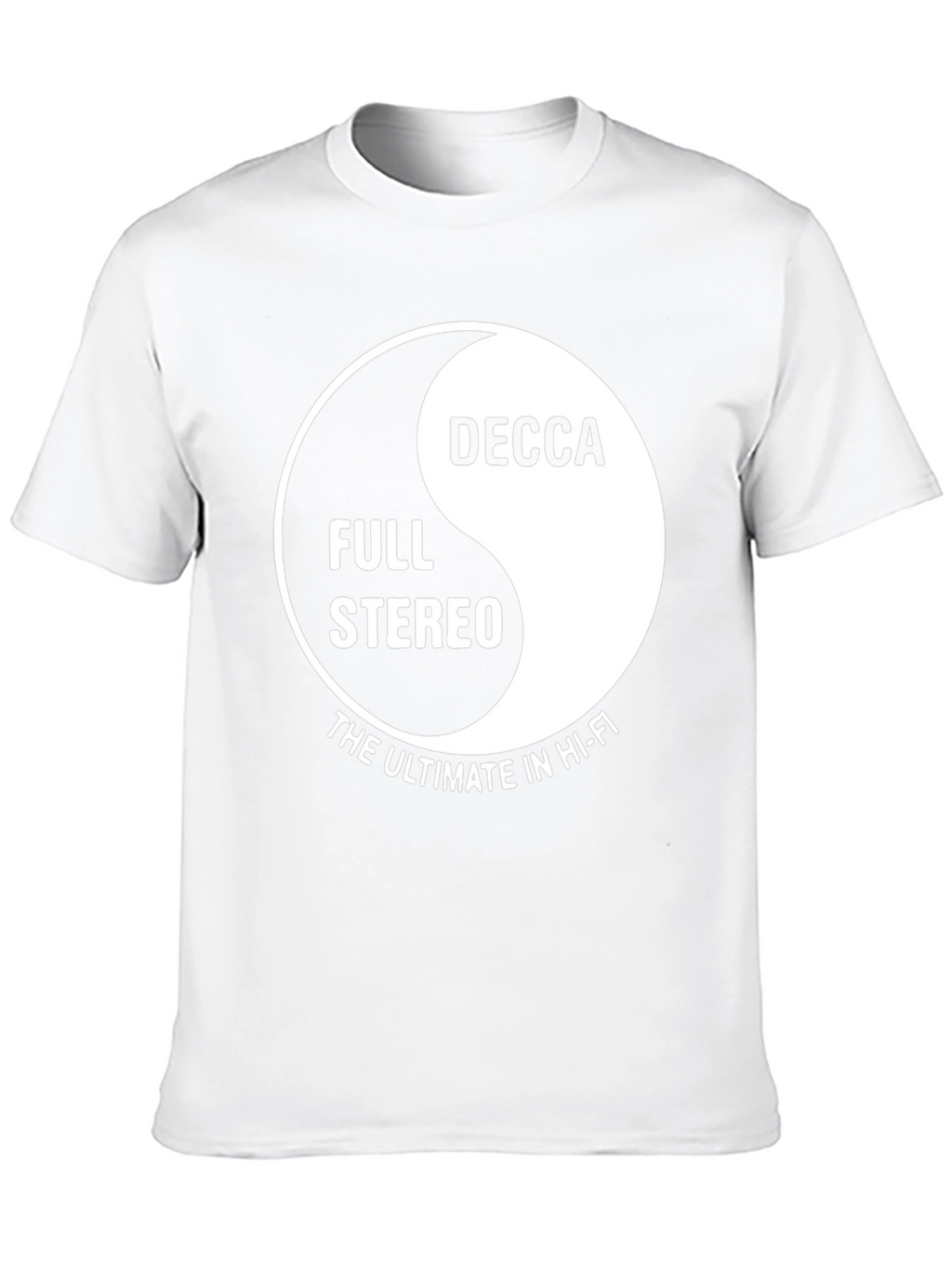 Decca Full Stereo T-Shirt - The Ultimate in Hi-Fi