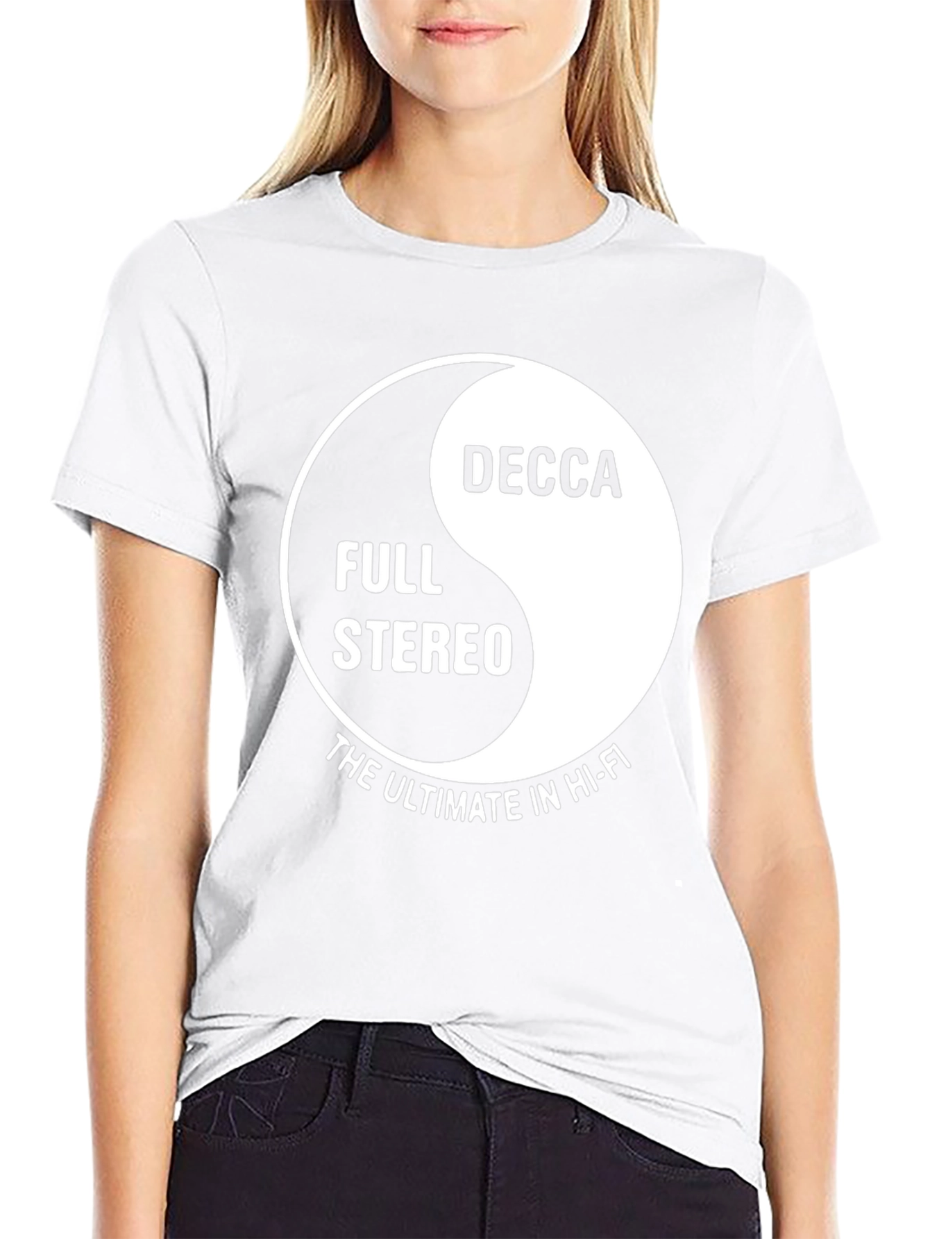 Decca Full Stereo T-Shirt - The Ultimate in Hi-Fi
