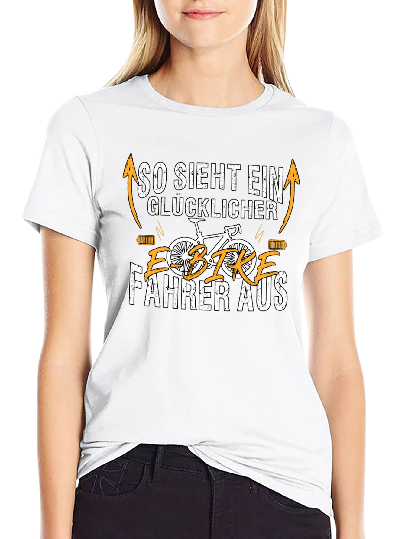 Happy E-Bike Rider T-Shirt