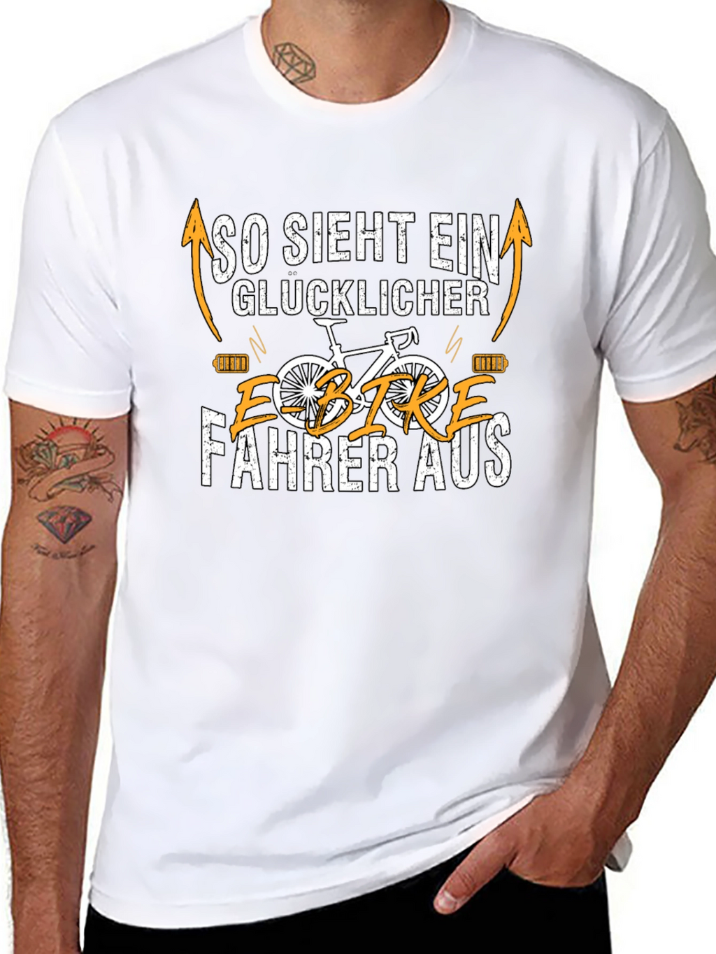 Happy E-Bike Rider T-Shirt