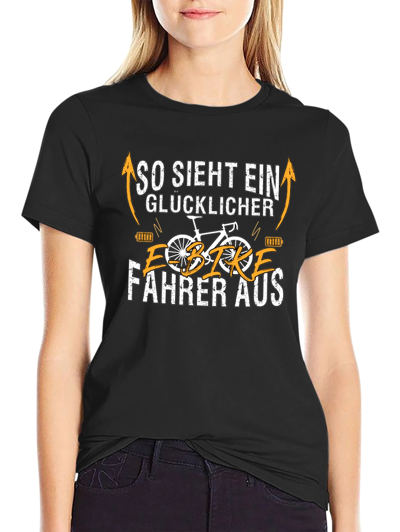 Happy E-Bike Rider T-Shirt