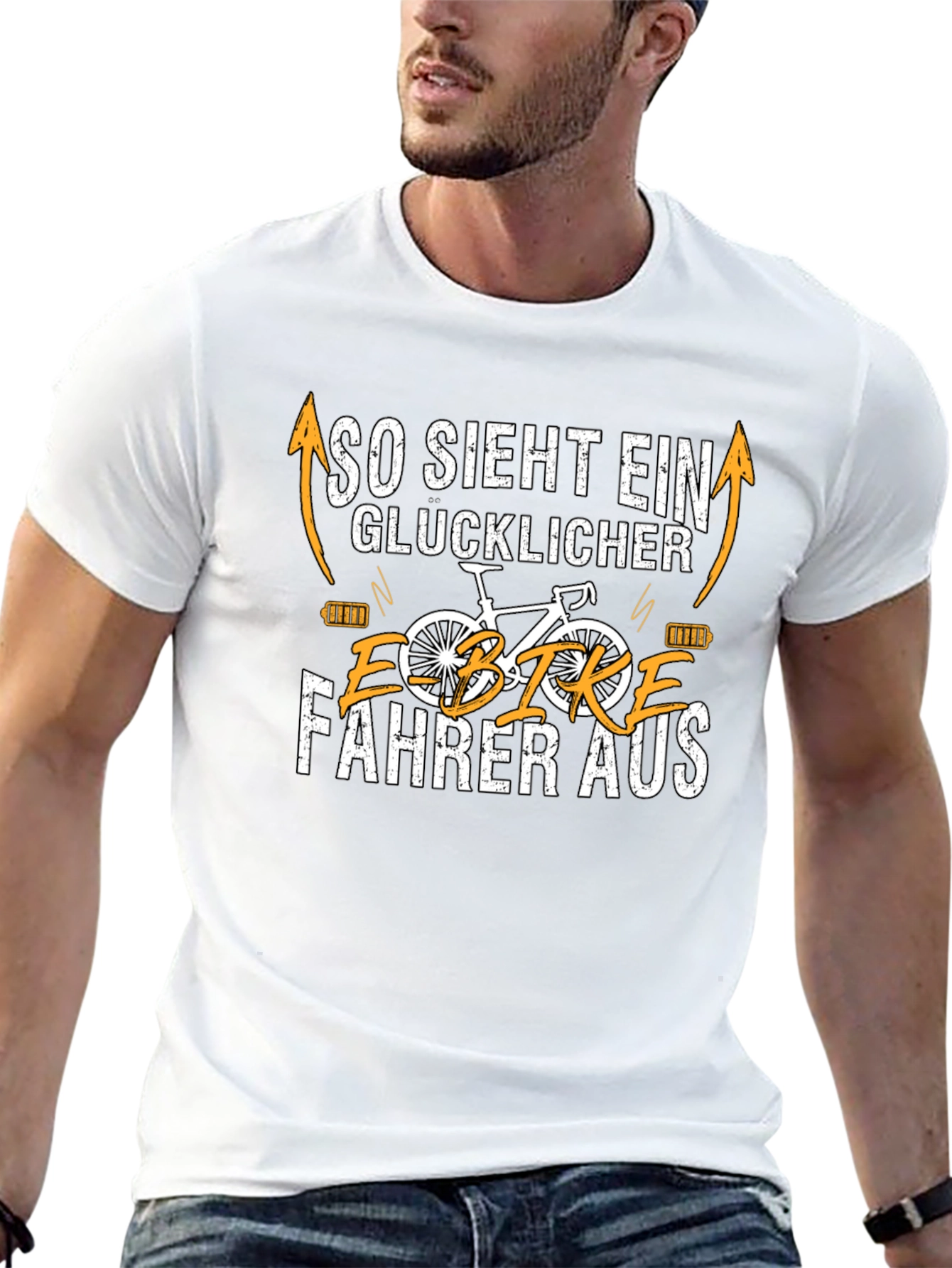 Happy E-Bike Rider T-Shirt