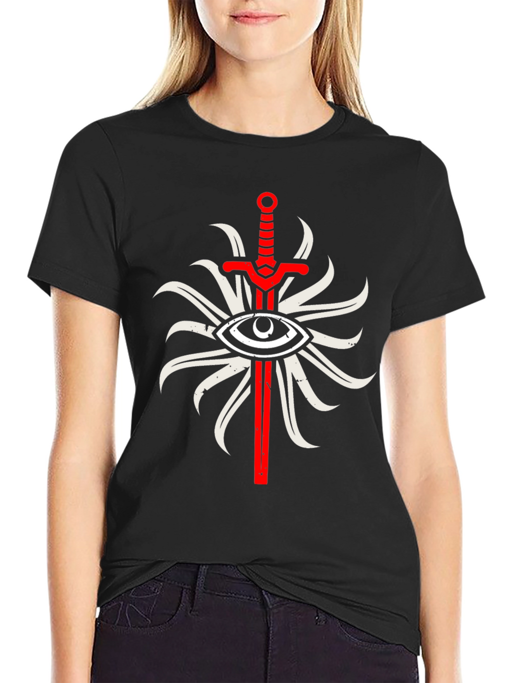 Eye & Sword Graphic T-Shirt