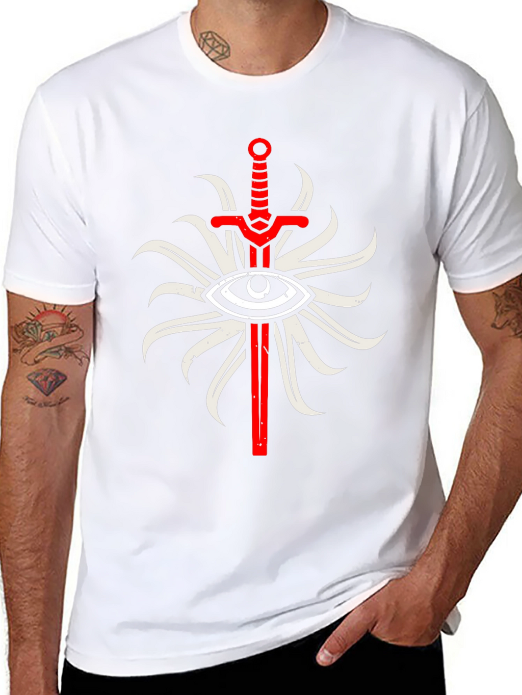 Eye & Sword Graphic T-Shirt