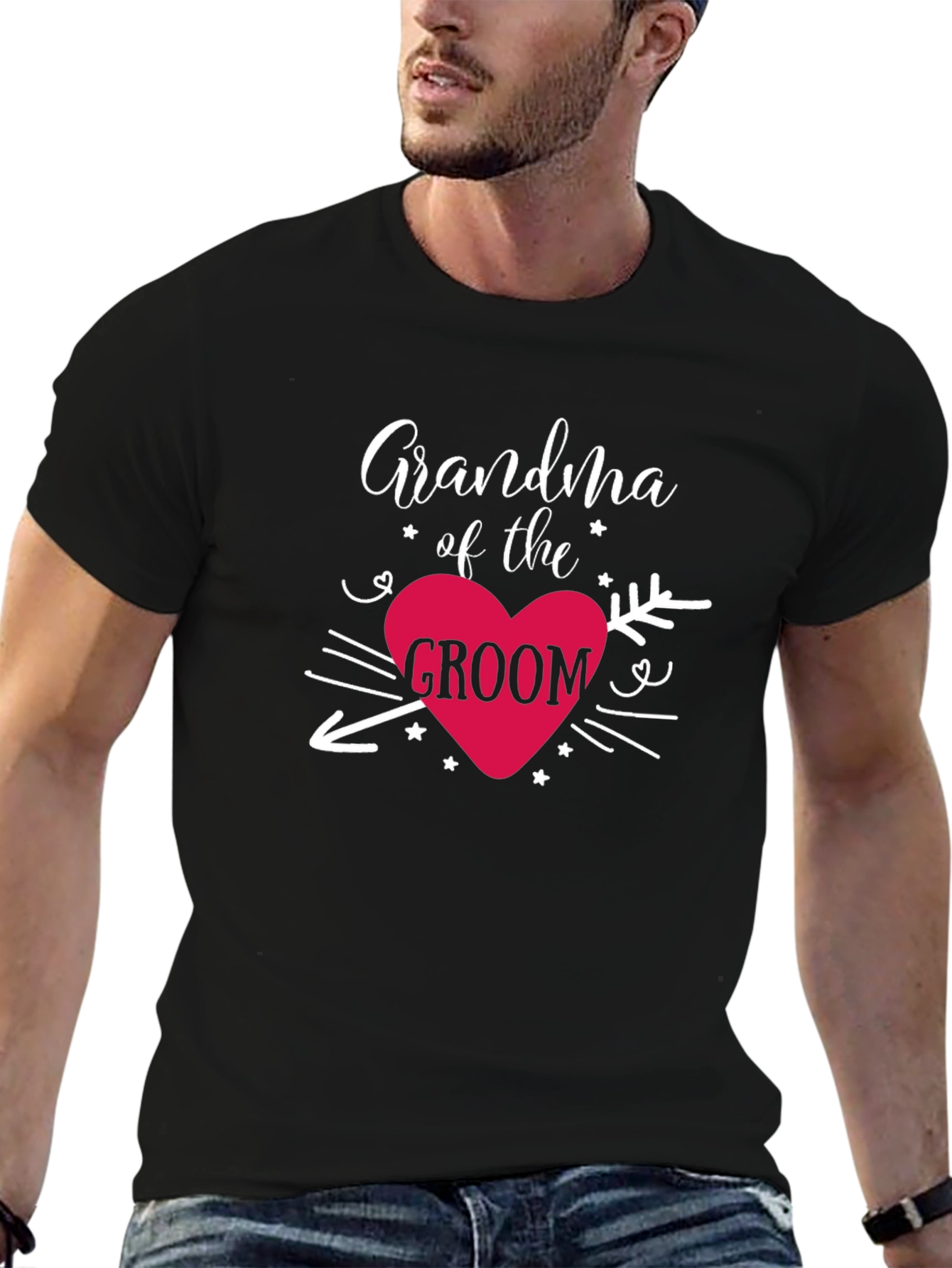 Grandma of the Groom T-Shirt - Wedding Family Tee