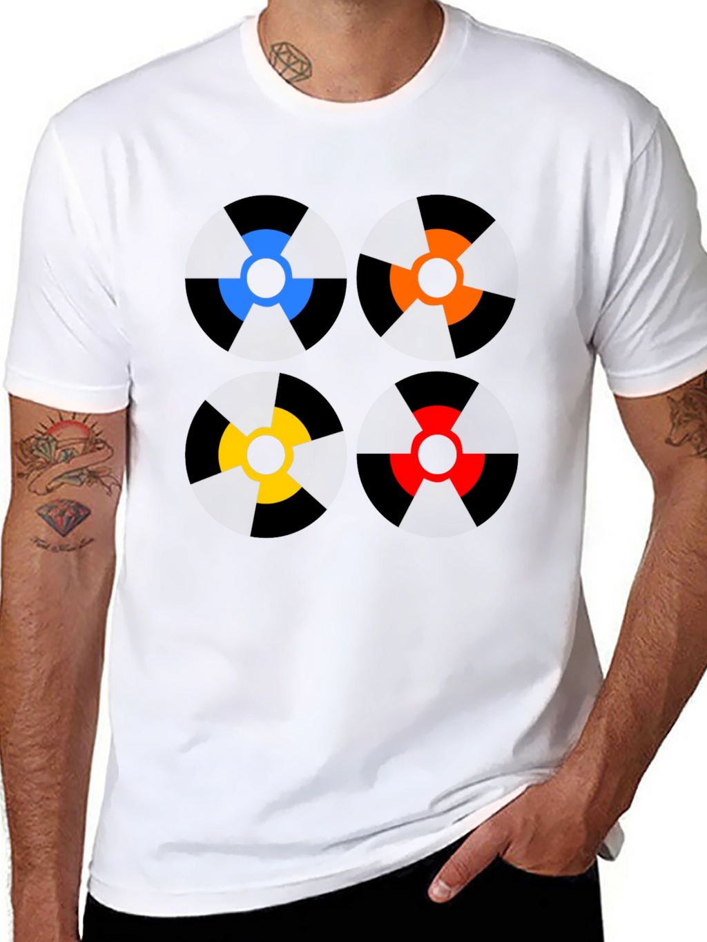 Radiation Symbol T-Shirt - Graphic Tee