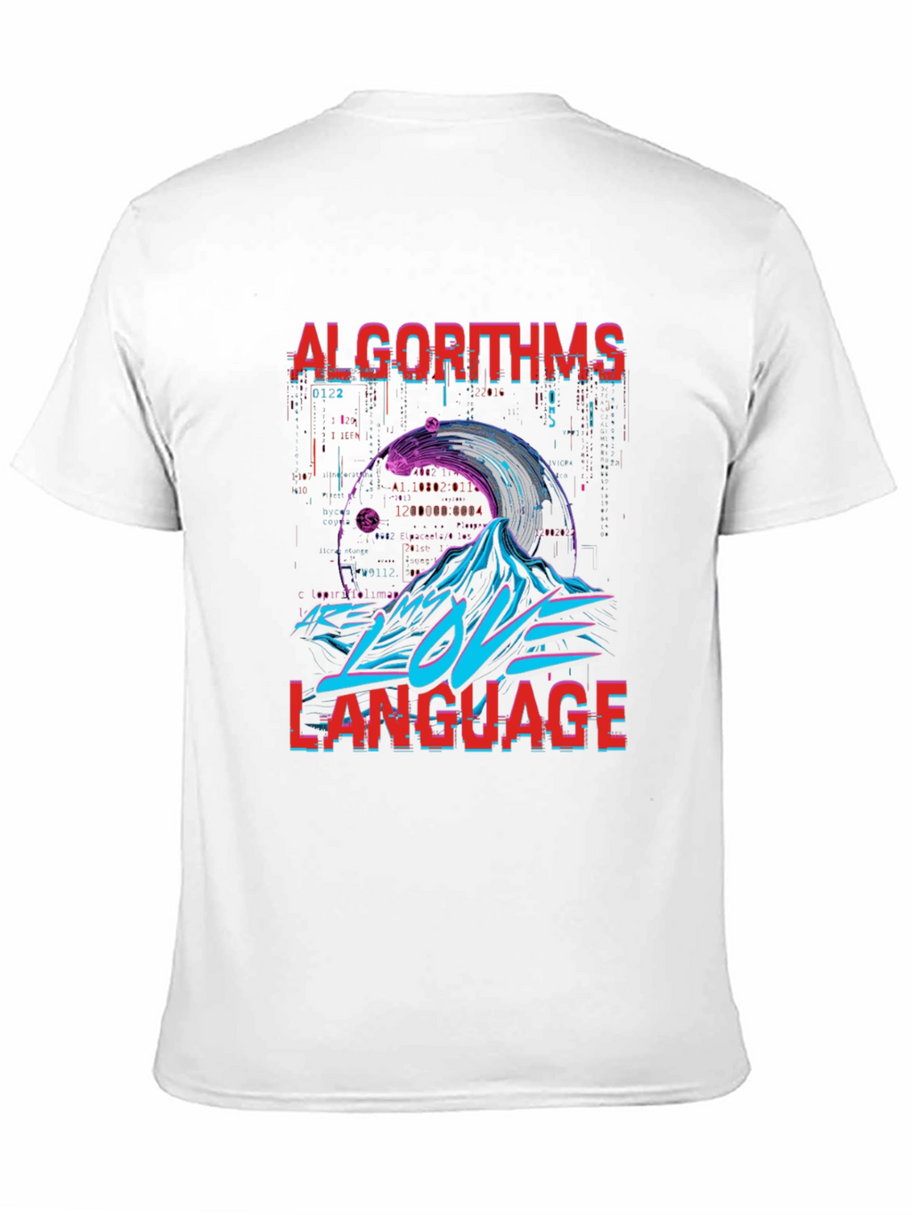 Algorithms Love Language Graphic T-Shirt