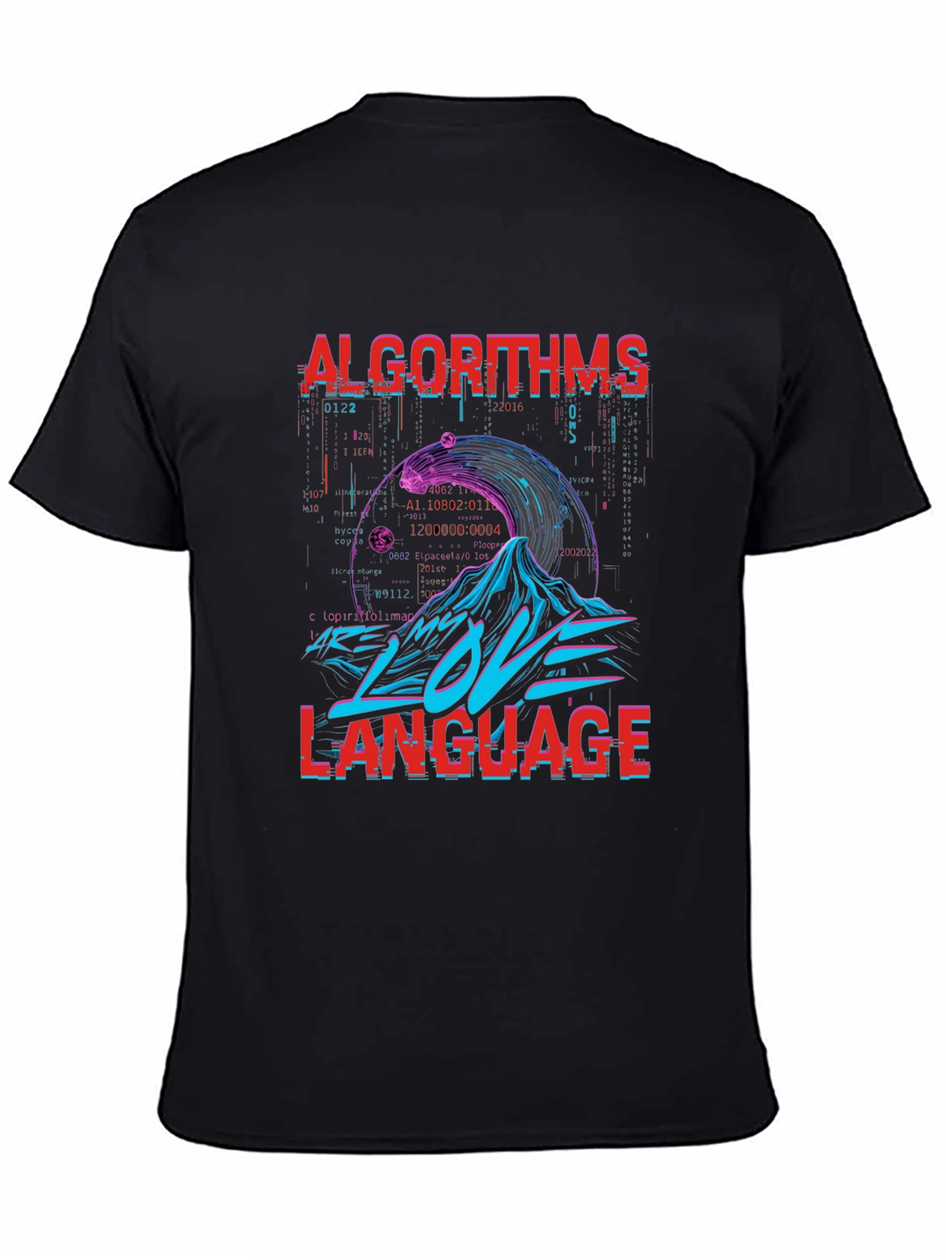 Algorithms Love Language Graphic T-Shirt