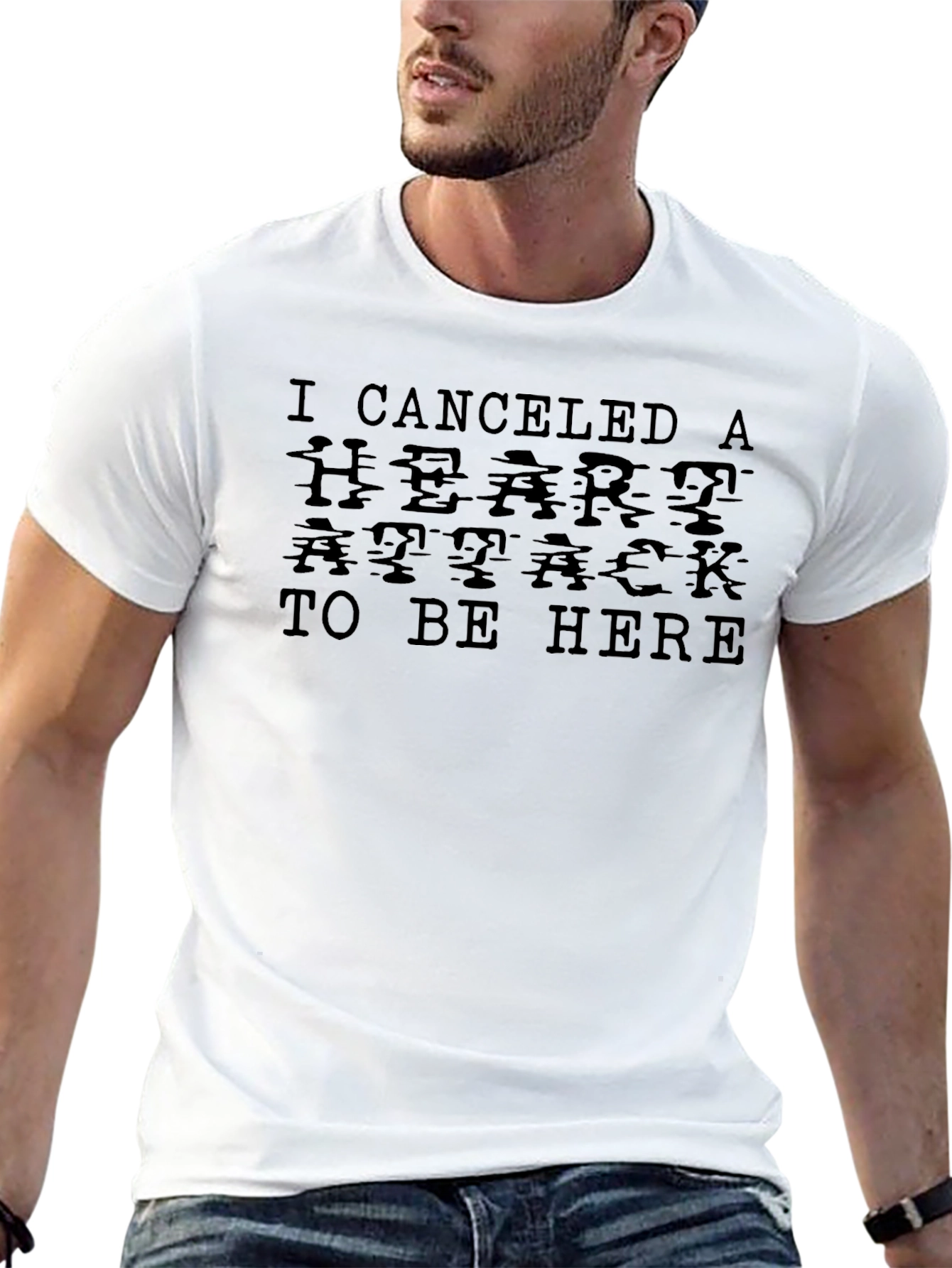 Canceled Heart Attack T-Shirt - Funny Sarcastic Tee