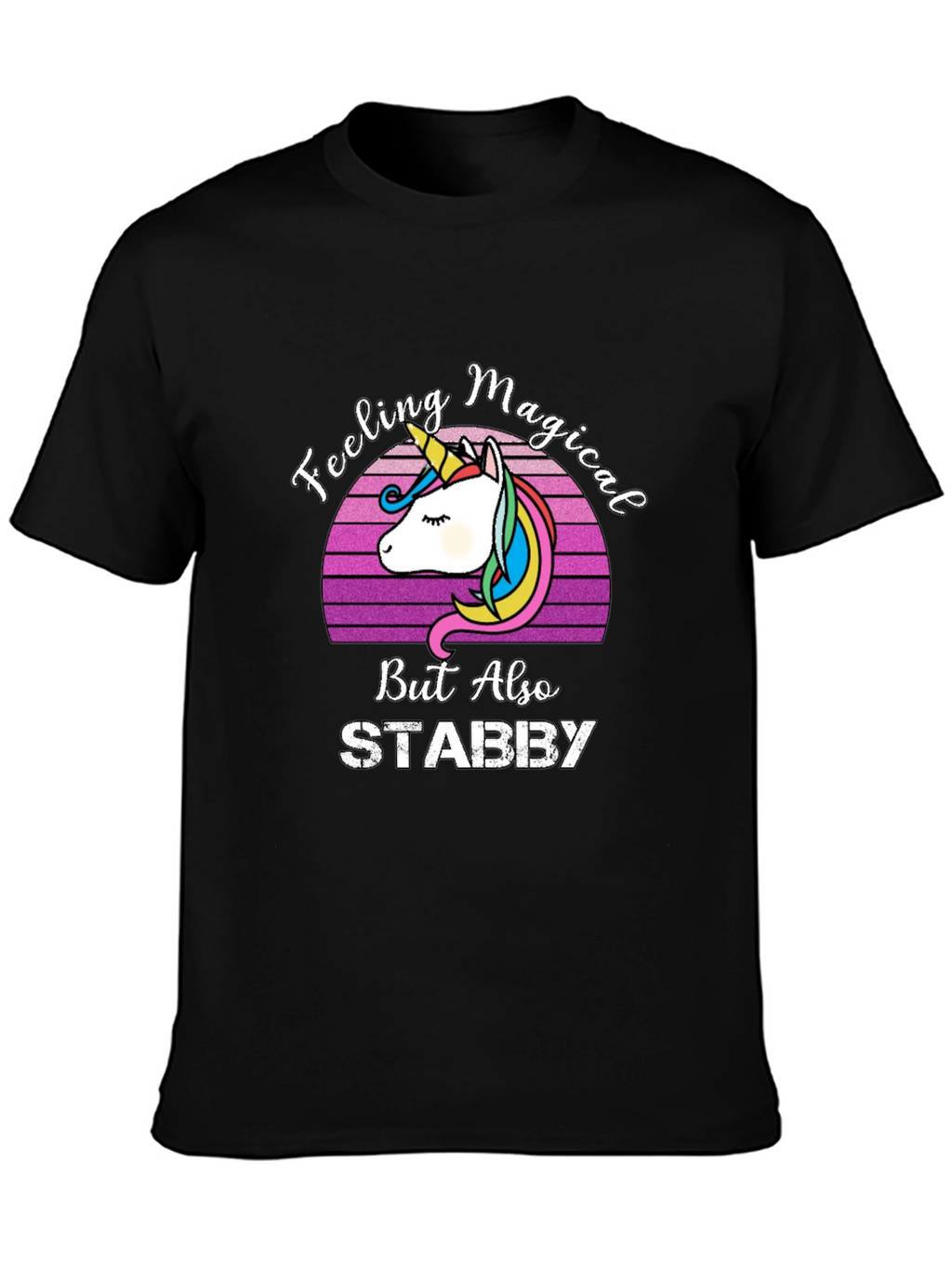 Magical Unicorn Stab T-Shirt