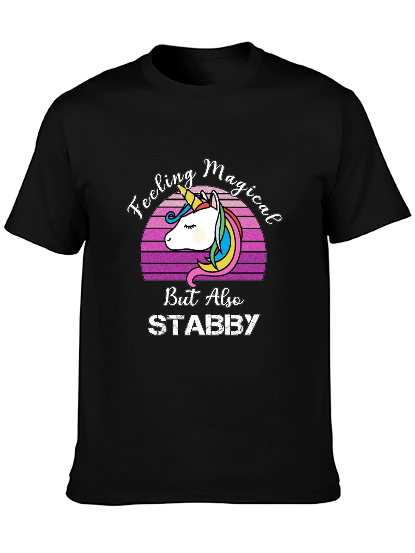Magical Unicorn Stab T-Shirt