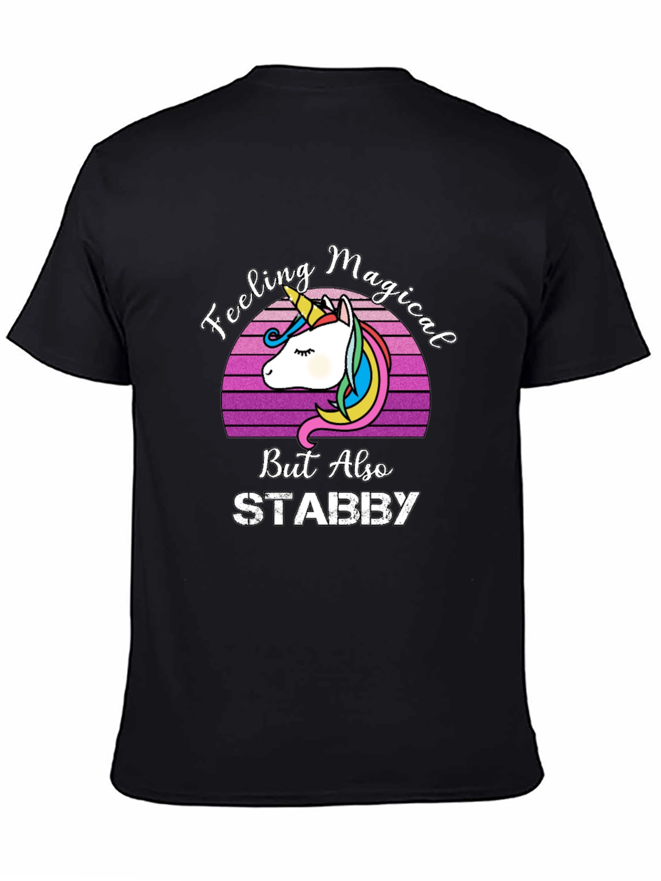 Magical Unicorn Stab T-Shirt