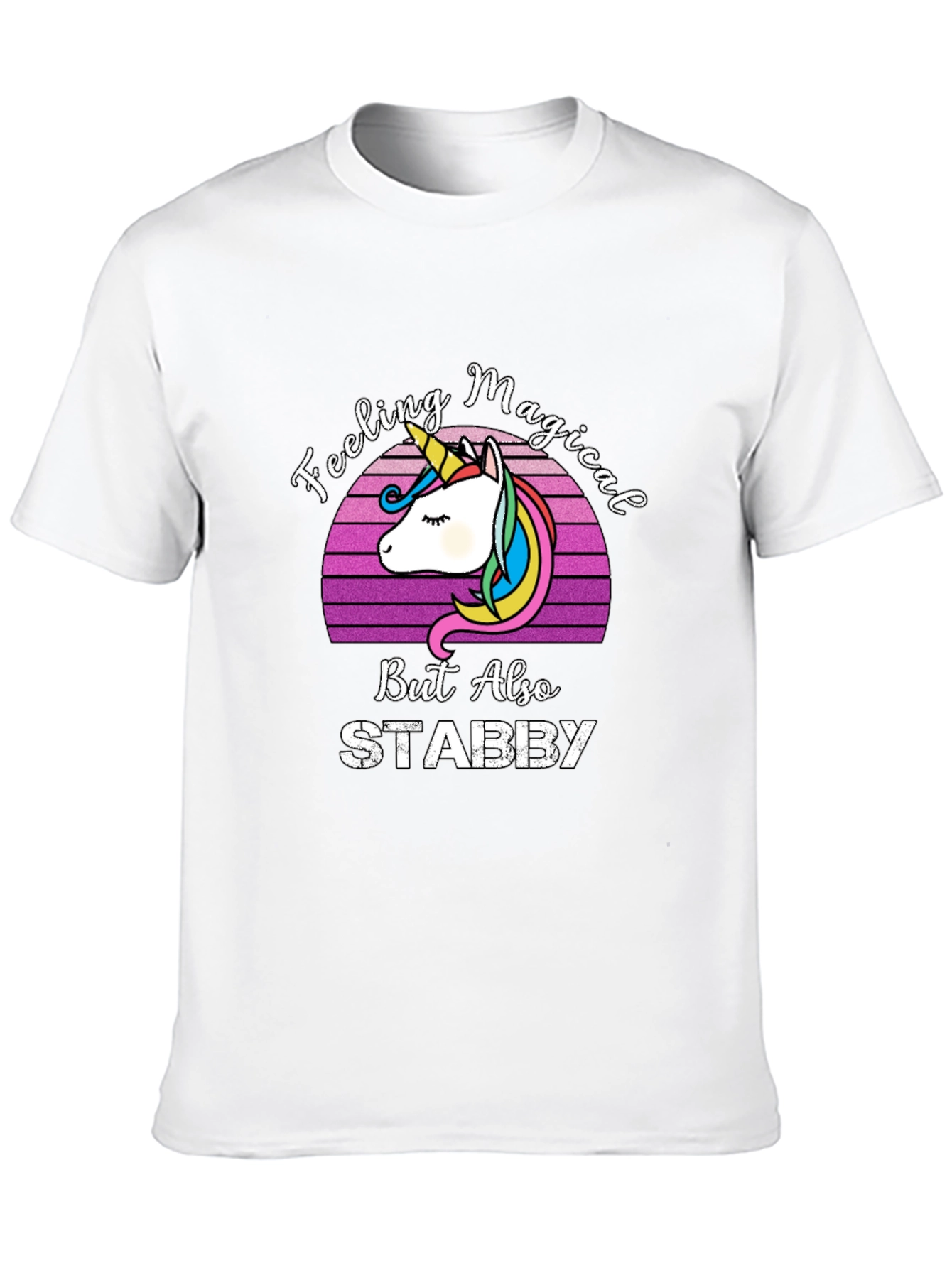 Magical Unicorn Stab T-Shirt