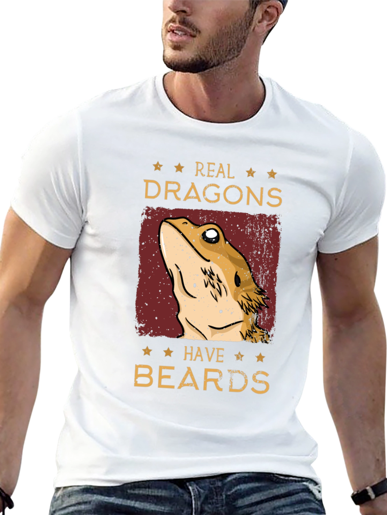 Real Dragons Have Beards T-Shirt