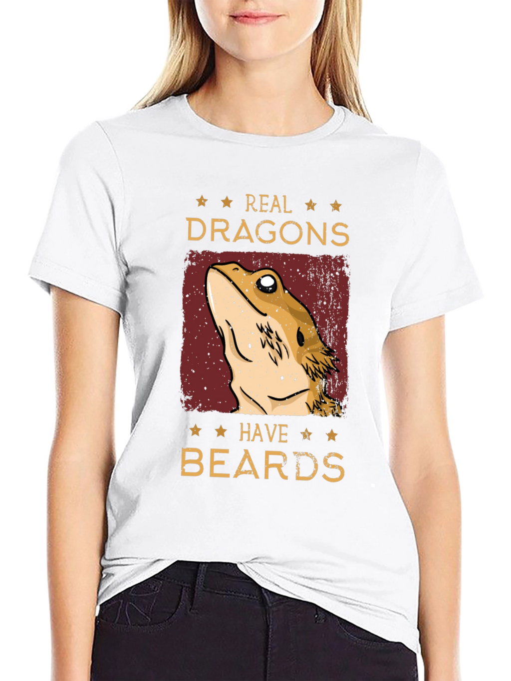 Real Dragons Have Beards T-Shirt