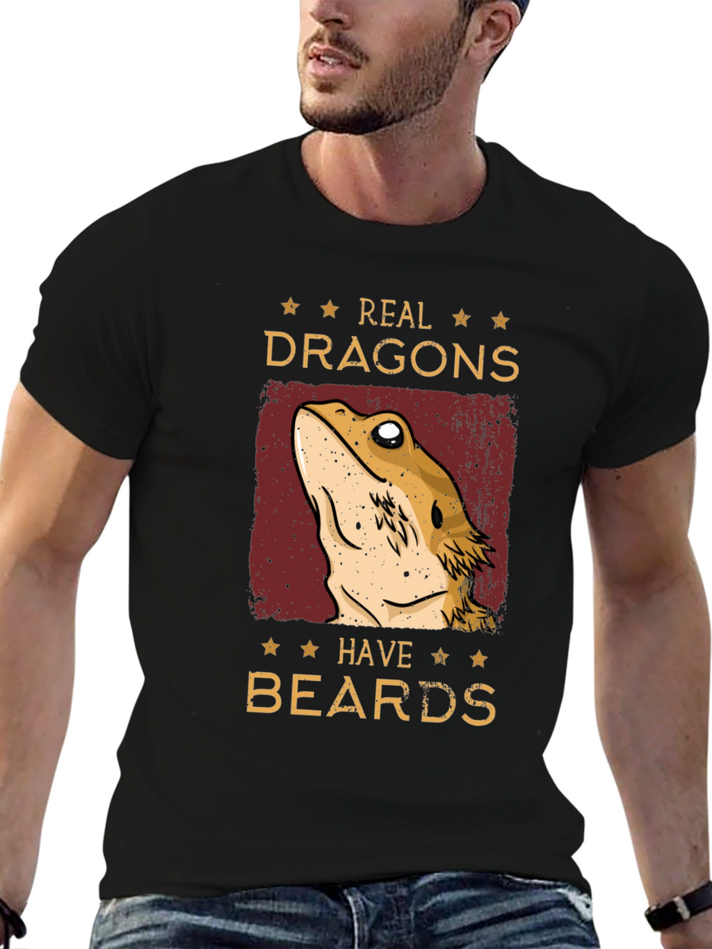 Real Dragons Have Beards T-Shirt