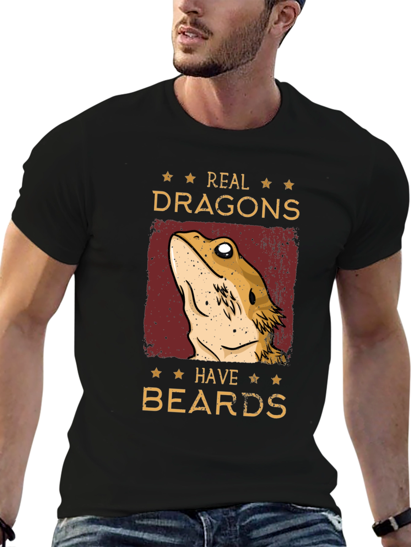 Real Dragons Have Beards T-Shirt